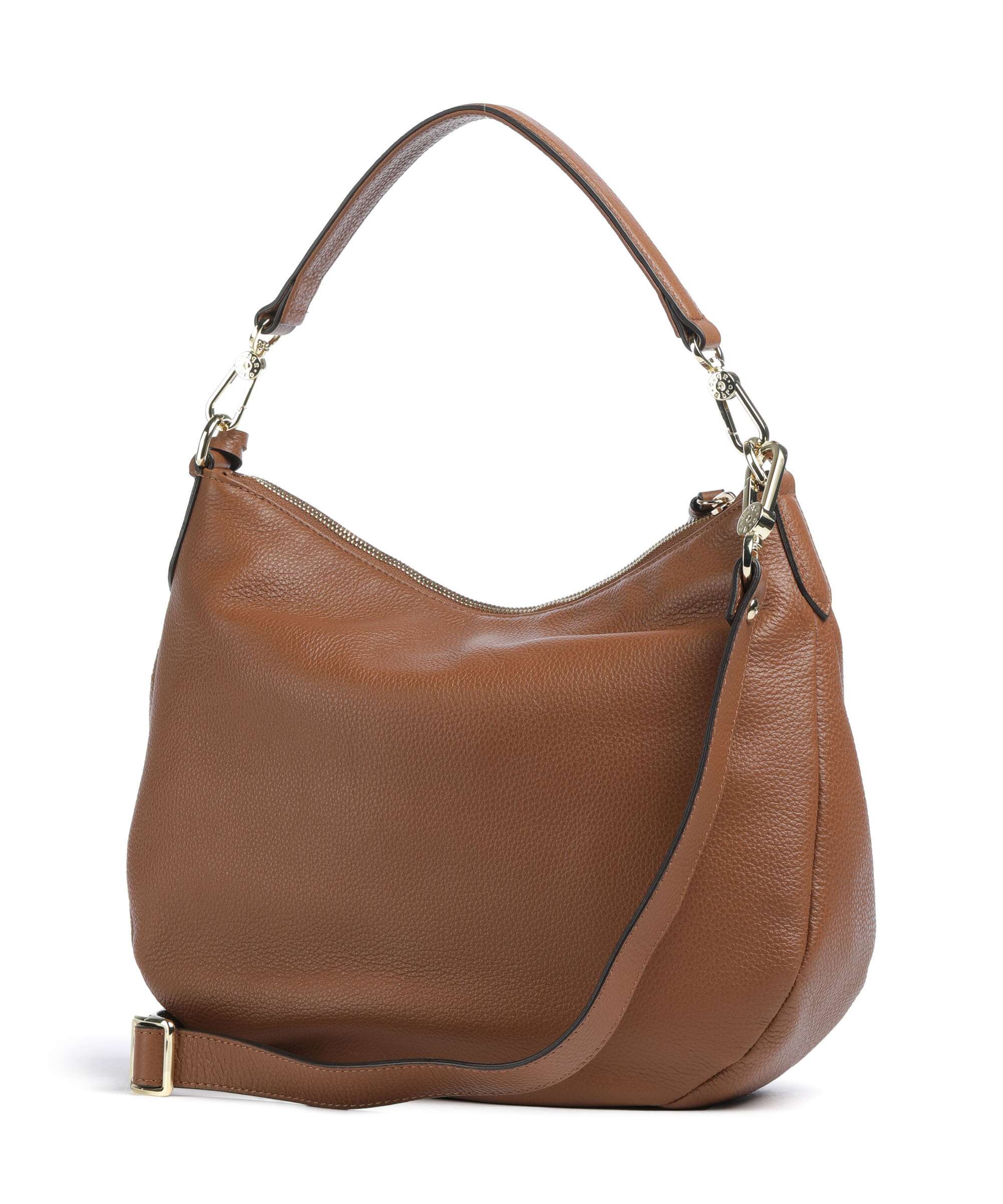 Abro Adria Juna Small Hobo tas caramel/cognac - Image 2