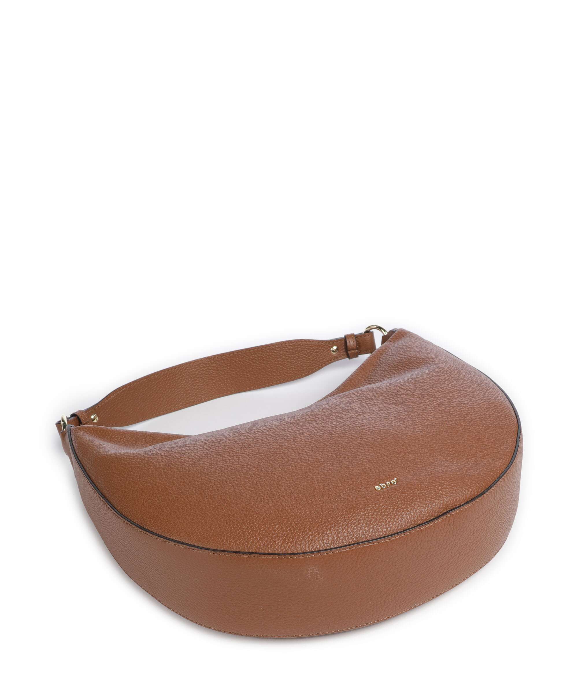 Abro Adria Lulu Small Hobo tas caramel/cognac - Image 5