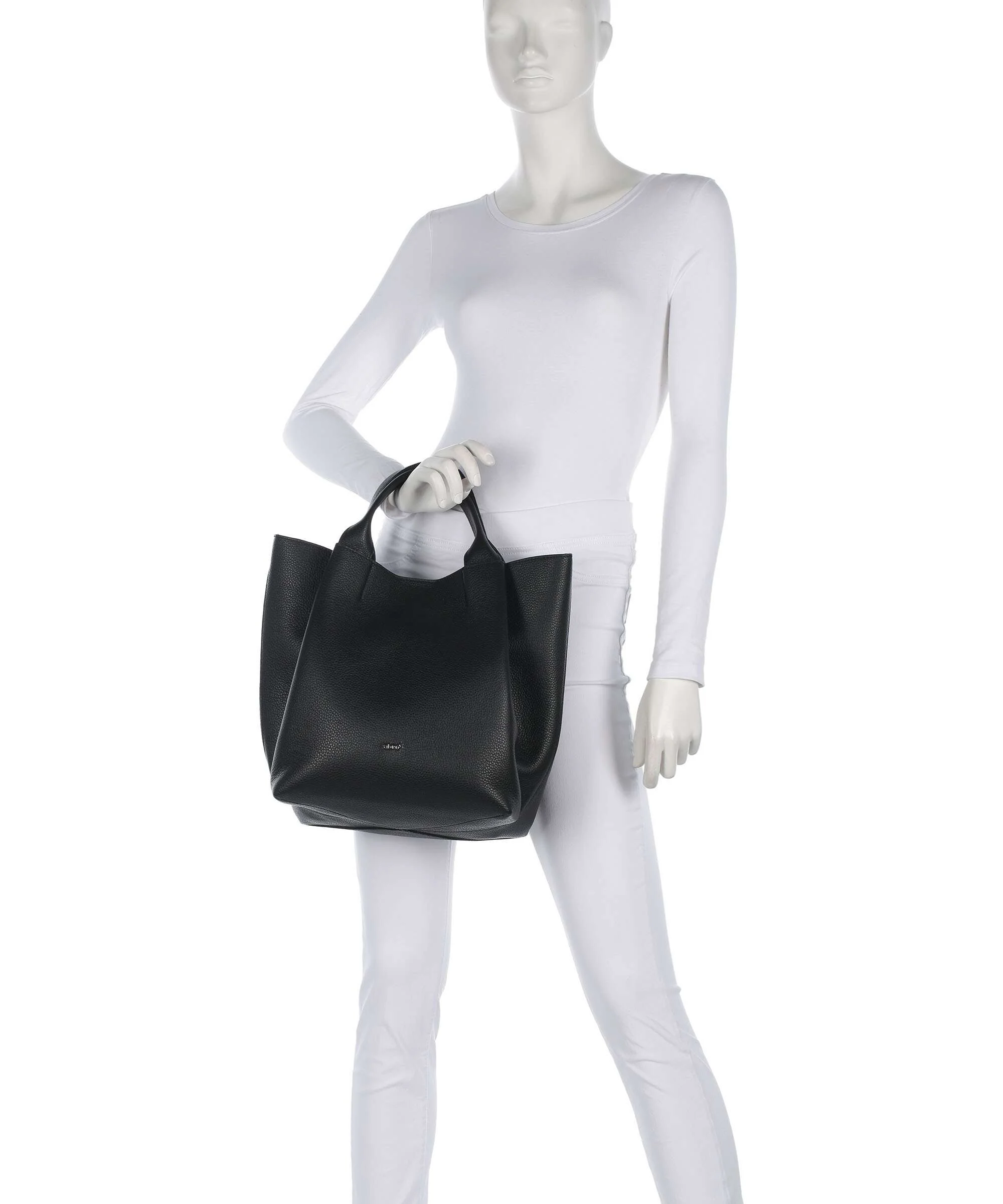 Abro Agave Essential Medium Handtas black/nickel - Image 3