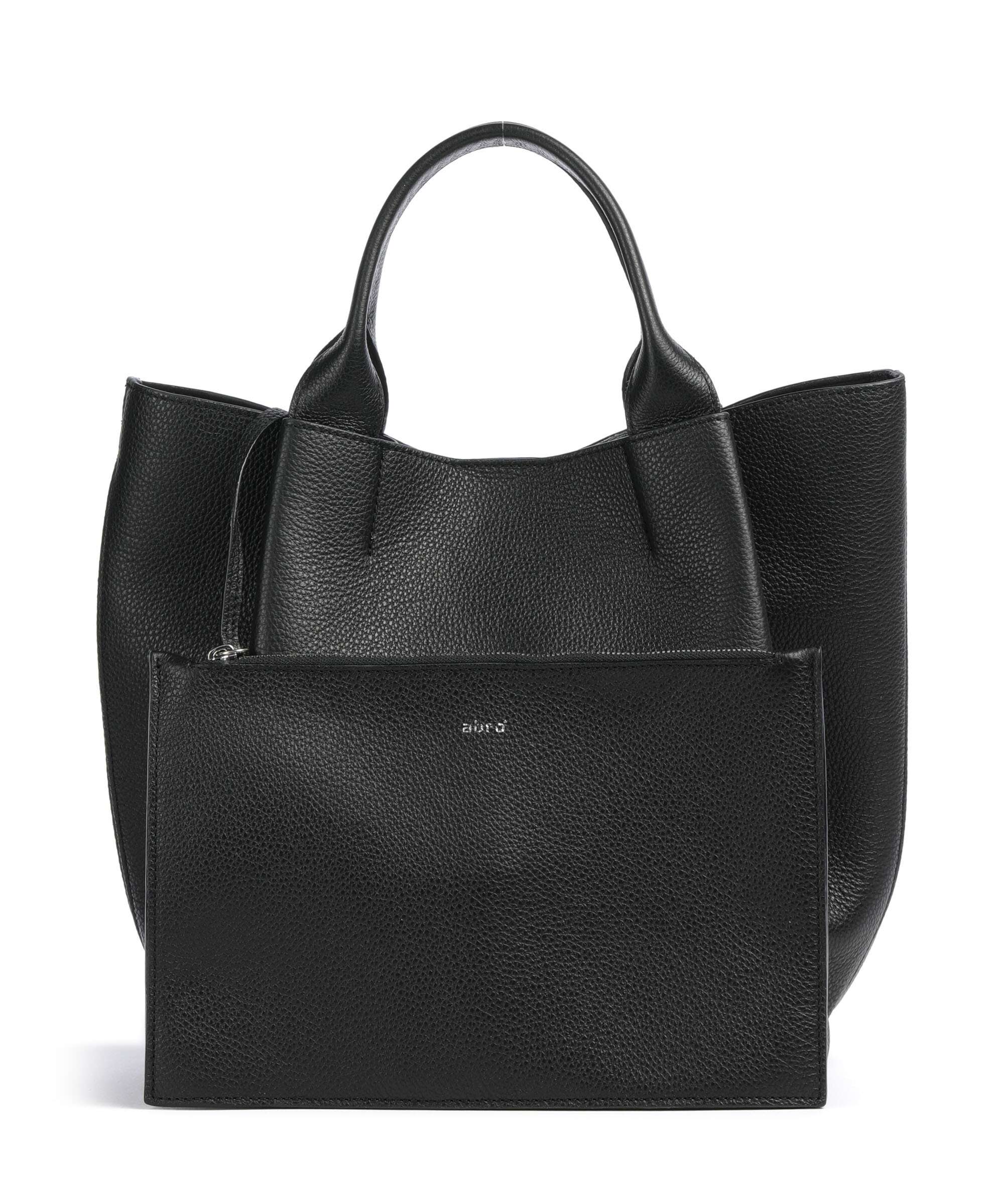 Abro Agave Essential Medium Handtas black/nickel - Image 4