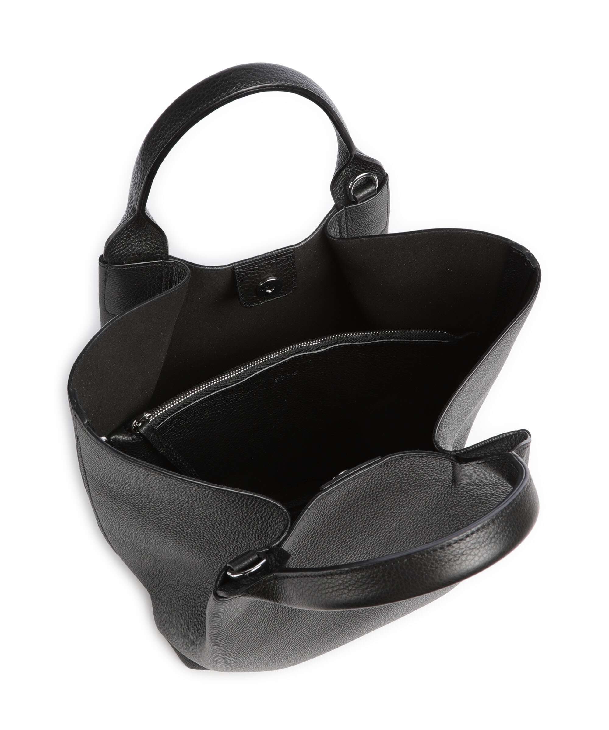 Abro Agave Essential Medium Handtas black/nickel - Image 6