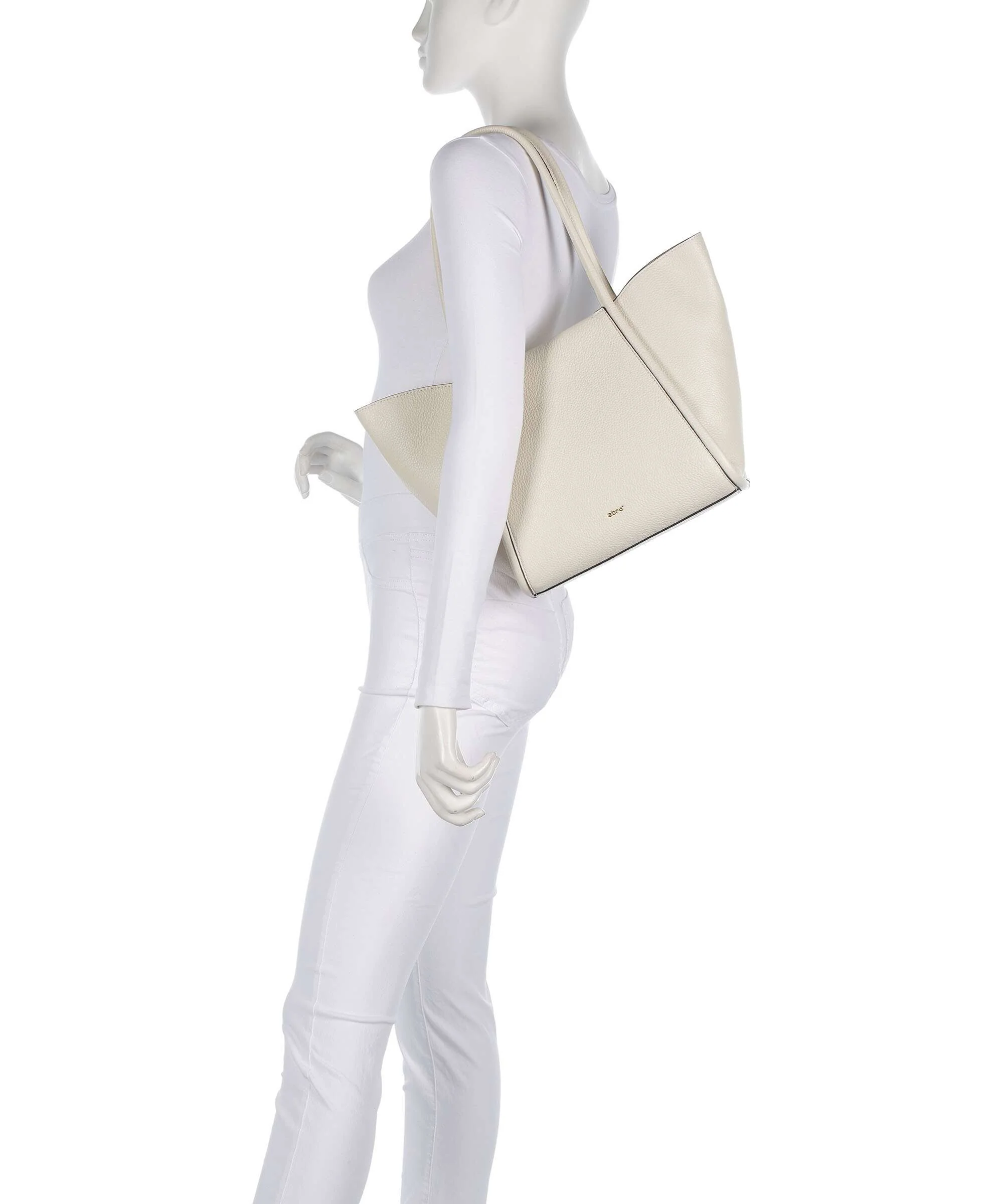 Abro Agave Willow Small Boodschappentas beige - Image 3