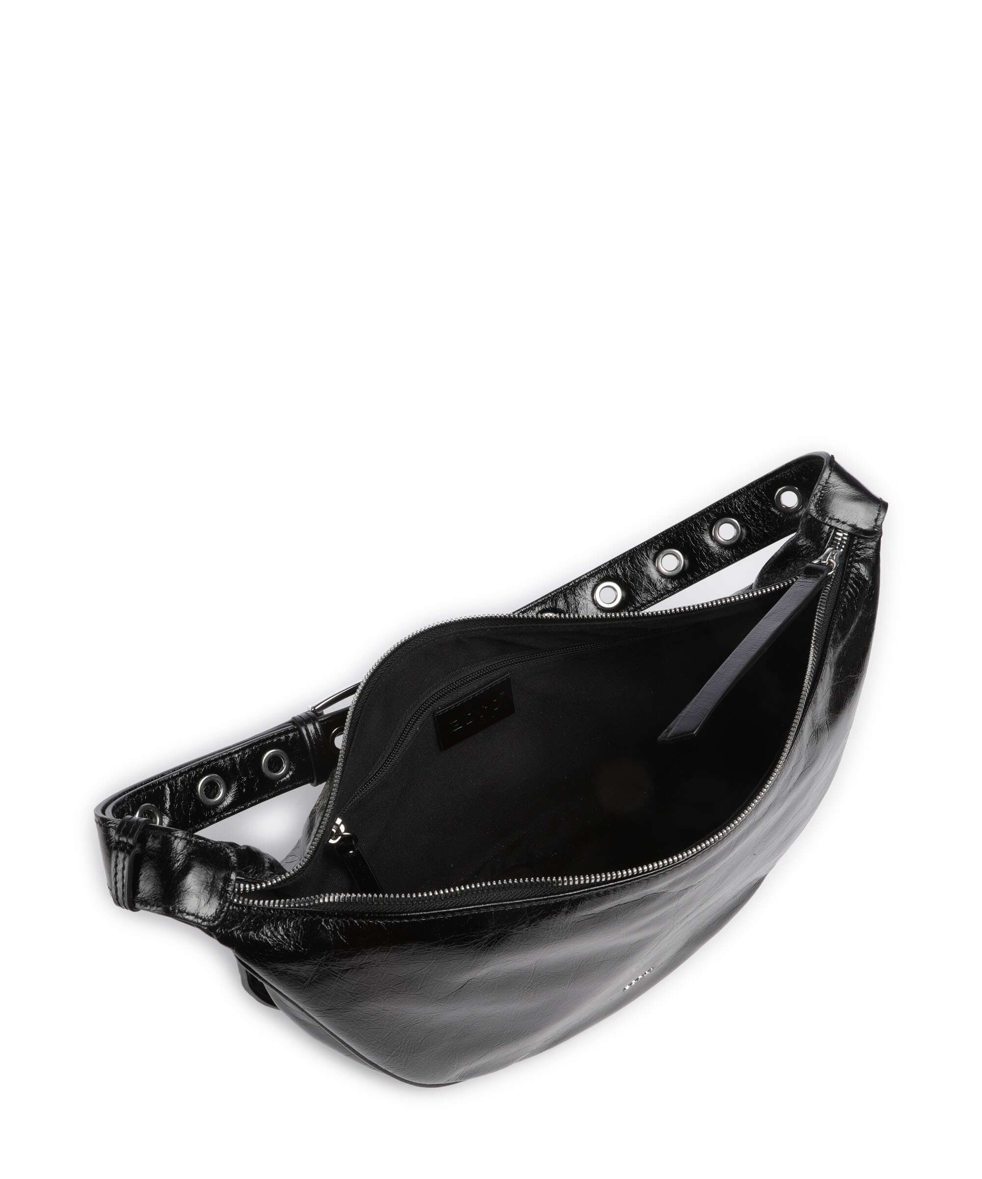 Abro Alias Soft By My Side Hobo tas black/nickel - Image 6