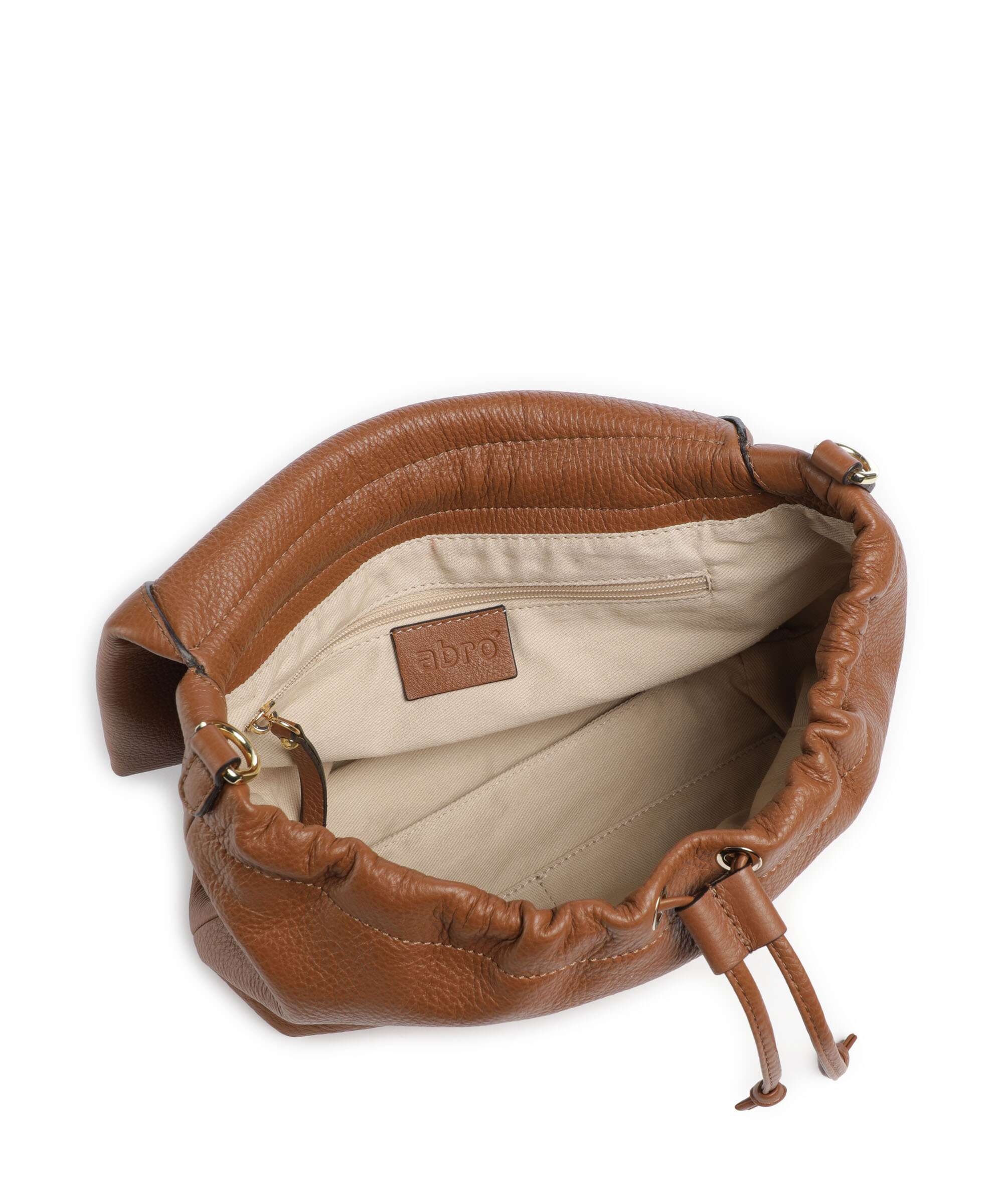 Abro Dalia Temi Medium Schoudertas caramel/cognac - Image 7