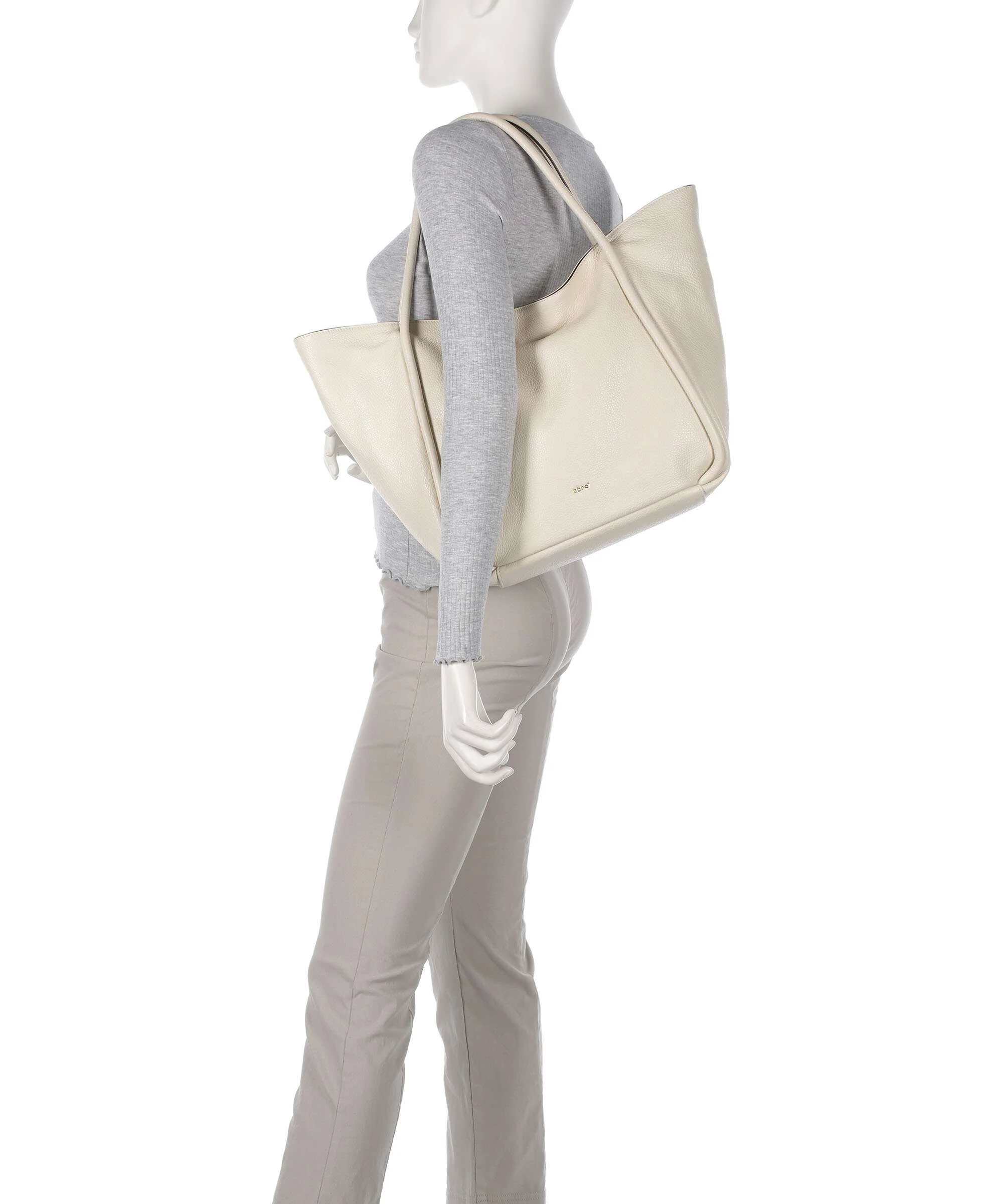 Abro Dalia Willow Boodschappentas beige - Image 3