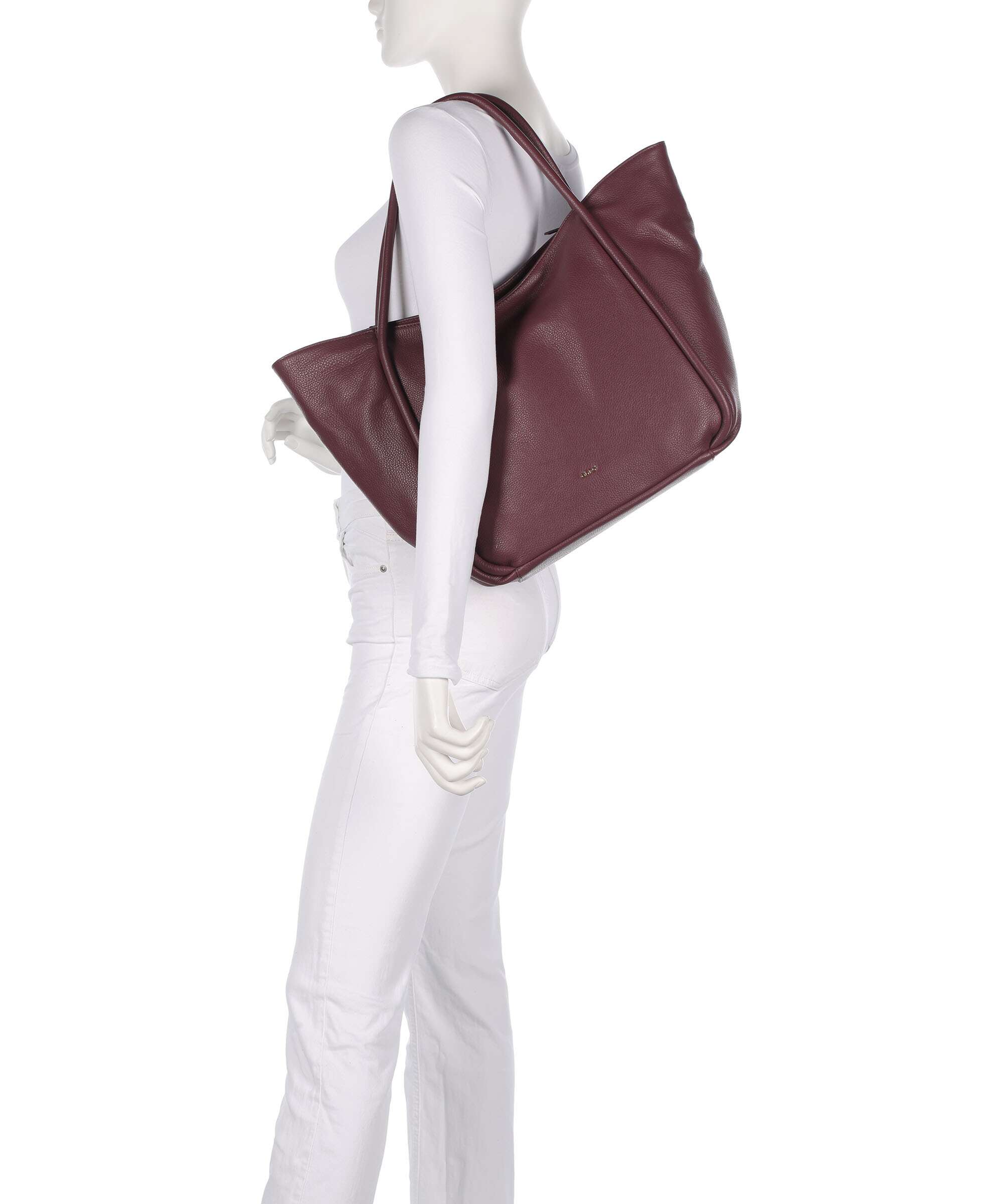Abro Dalia Willow Boodschappentas bordeaux - Image 3