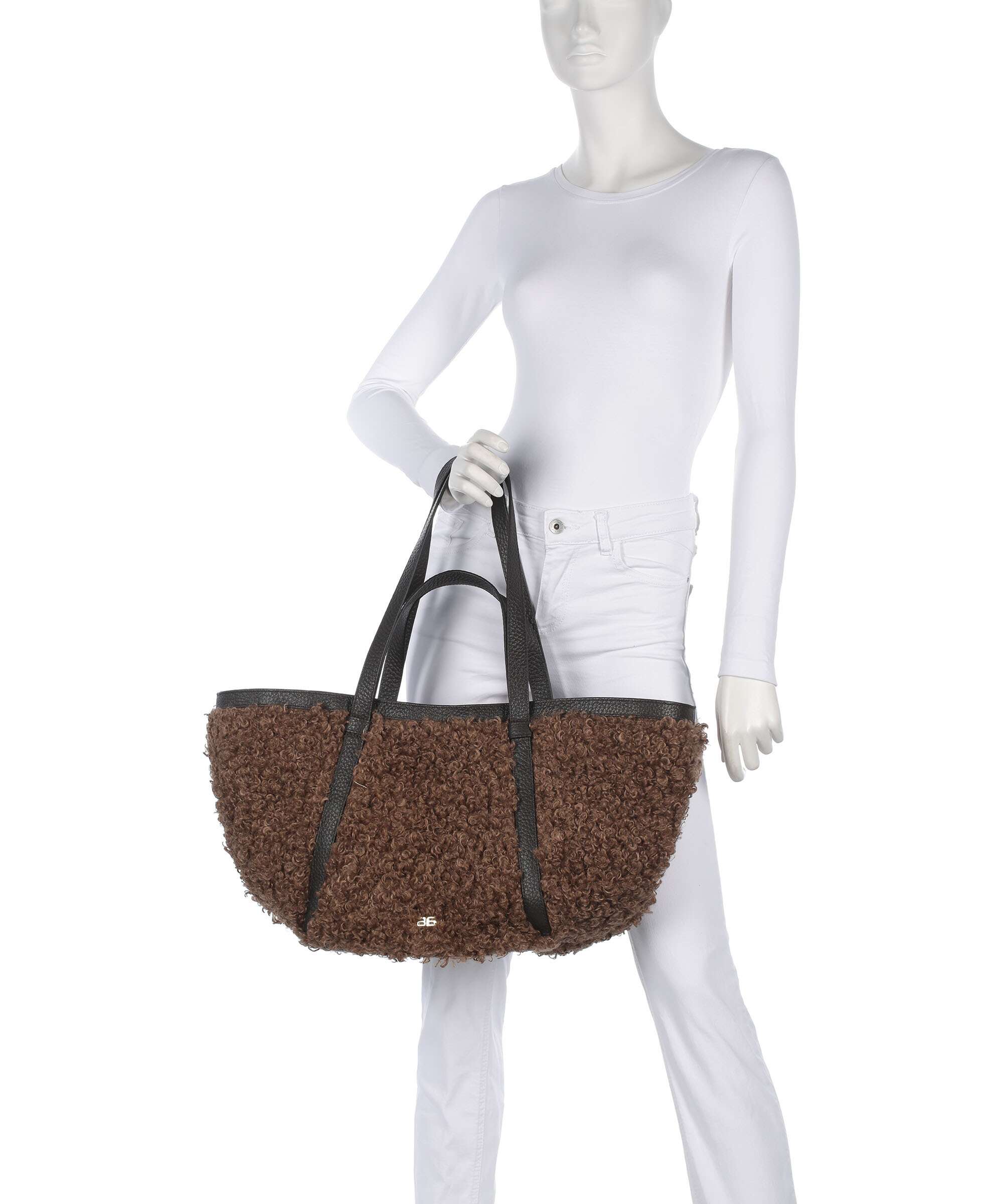 Abro Latxa Cosmo Large Boodschappentas camel - Image 3
