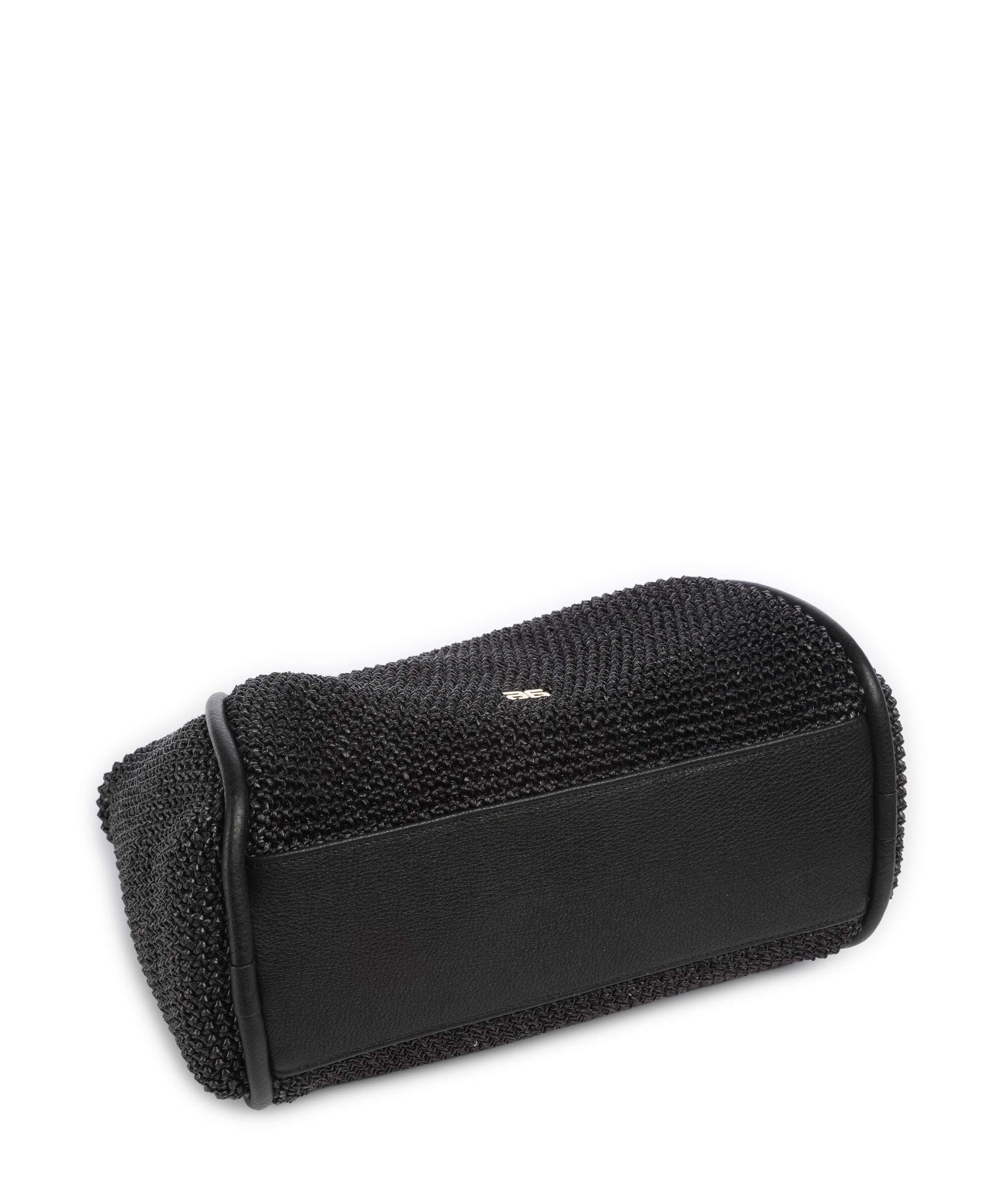 Abro Maglia Raffia Willow Handtas black/gold - Image 5