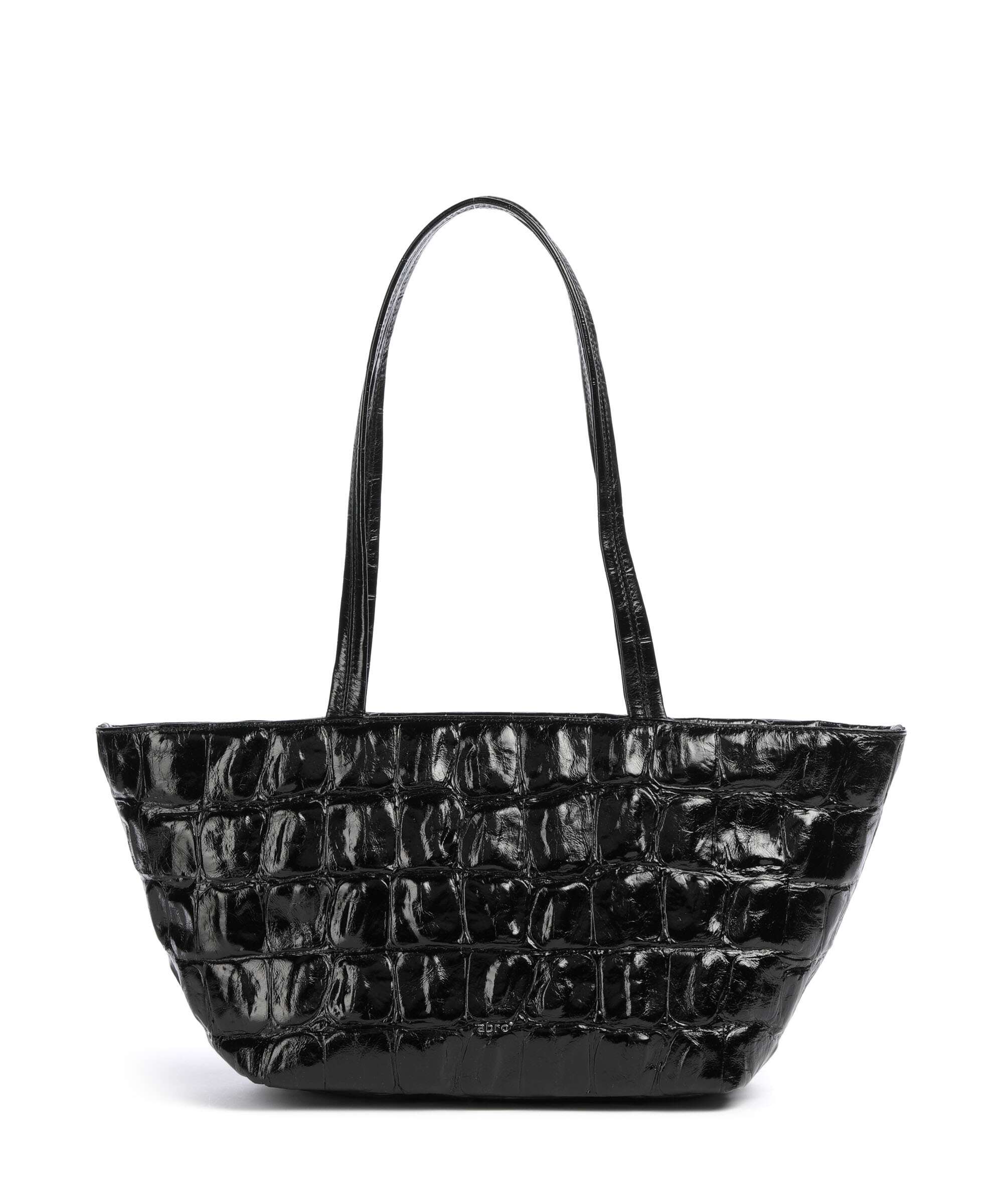 Abro Maxi Cocco Alba Schoudertas black/nickel