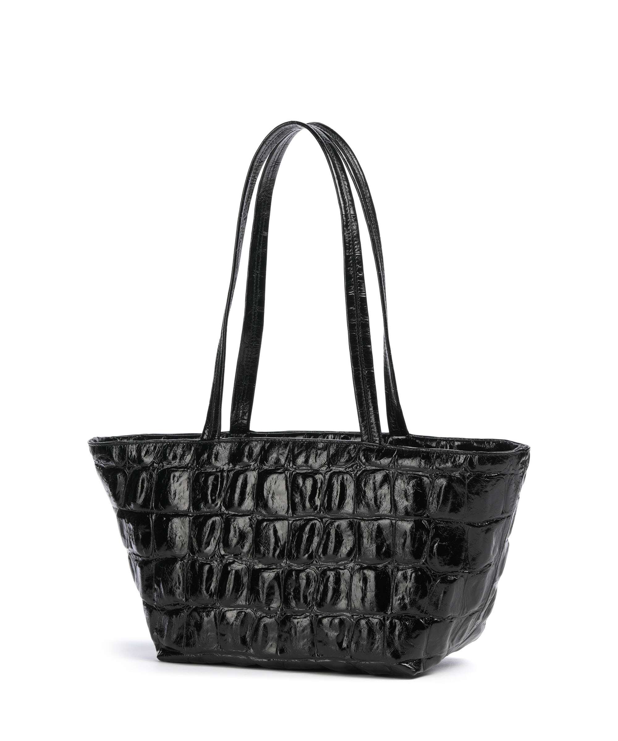 Abro Maxi Cocco Alba Schoudertas black/nickel - Image 2