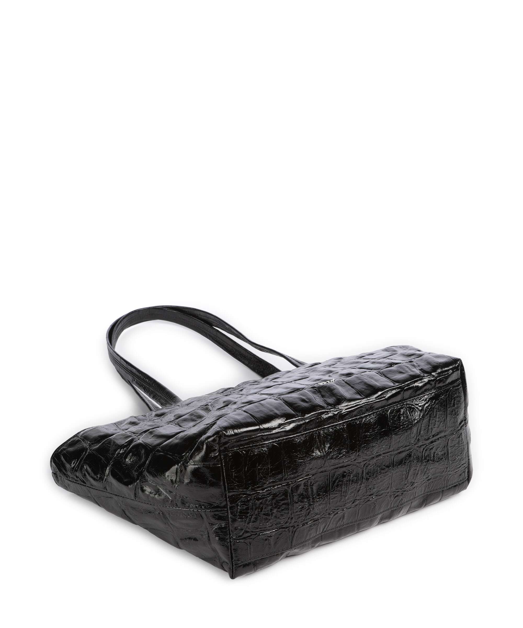 Abro Maxi Cocco Alba Schoudertas black/nickel - Image 4