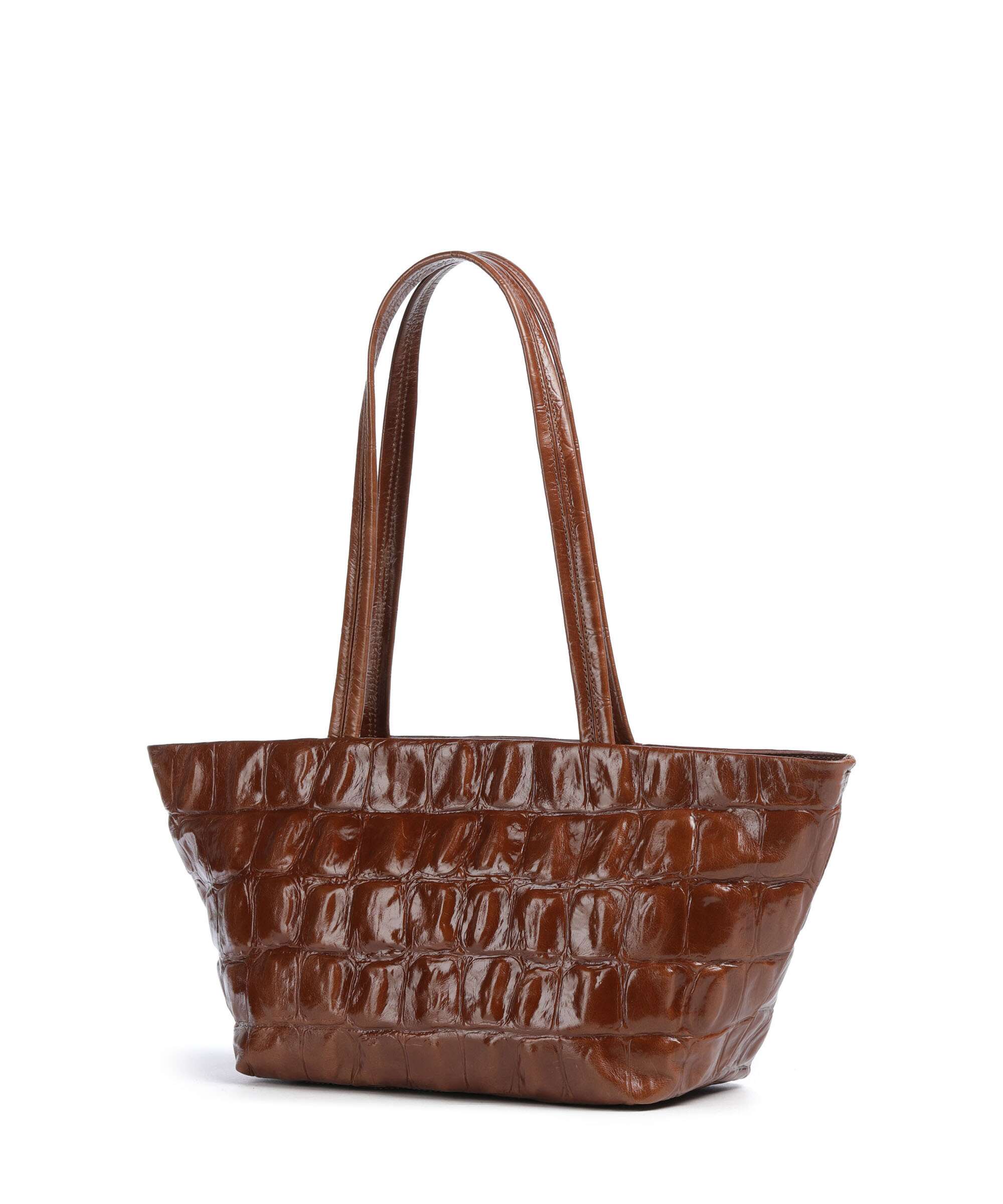 Abro Maxi Cocco Alba Schoudertas caramel/cognac - Image 2