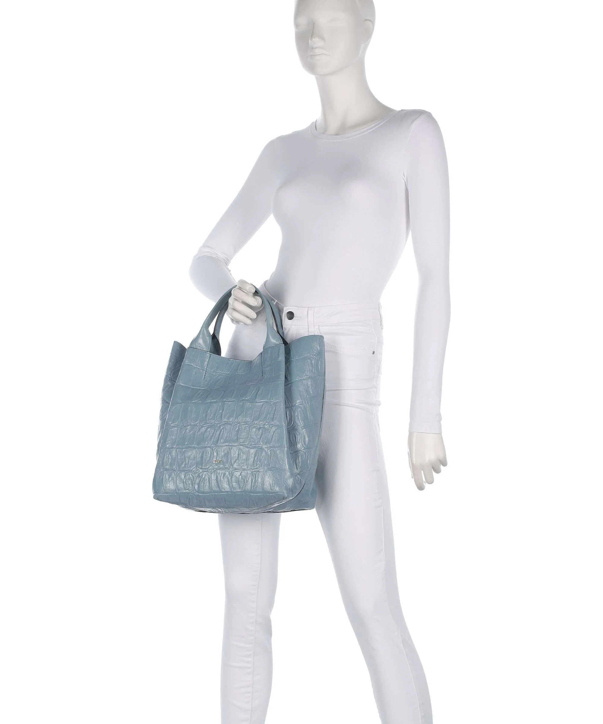 Abro Maxi Cocco Essential Medium Handtas sapphire - Image 3