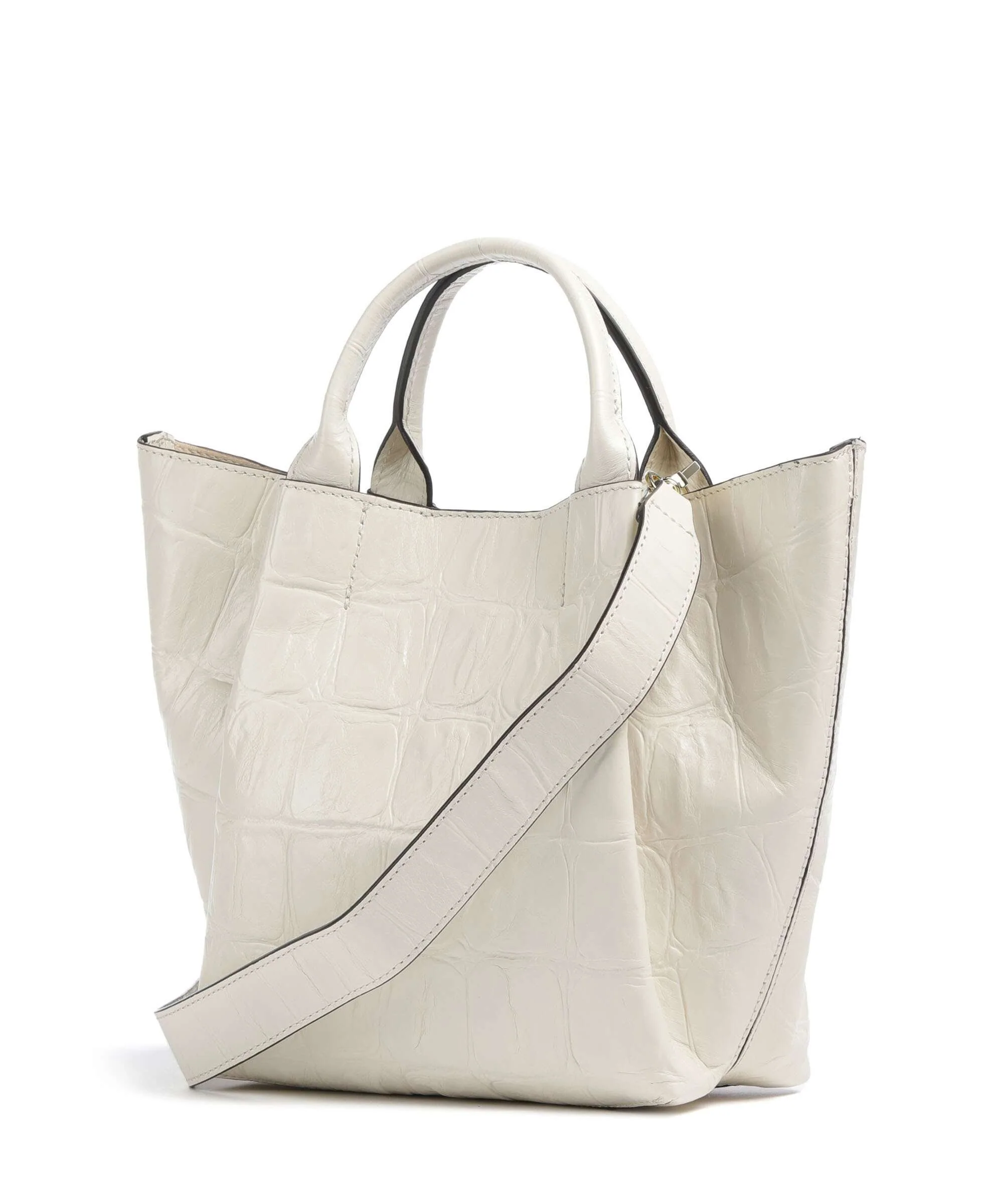 Abro Maxi Cocco Essential Small Handtas milk - Image 2