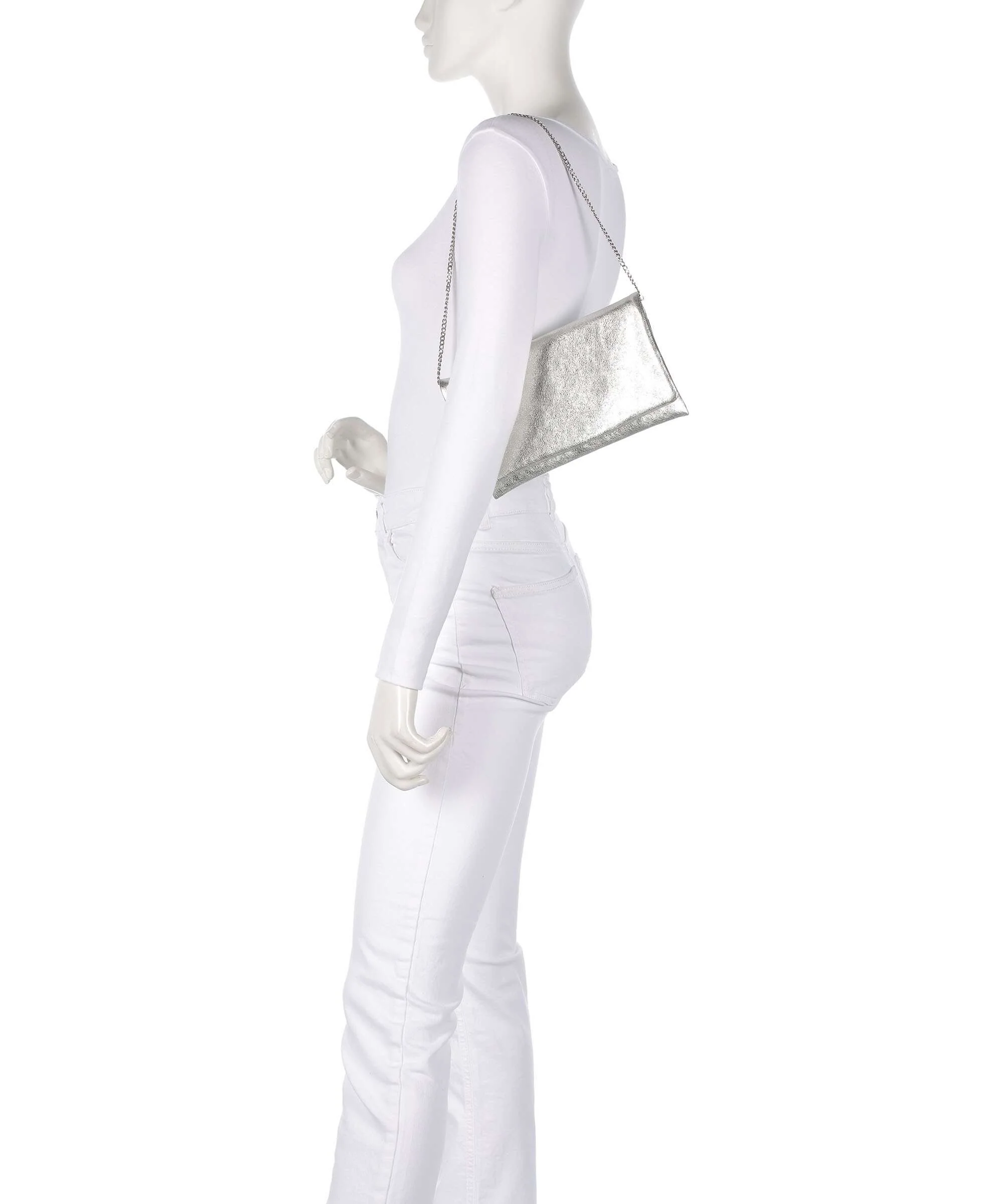Abro Mimosa Clutch tasje white/white gold - Image 4
