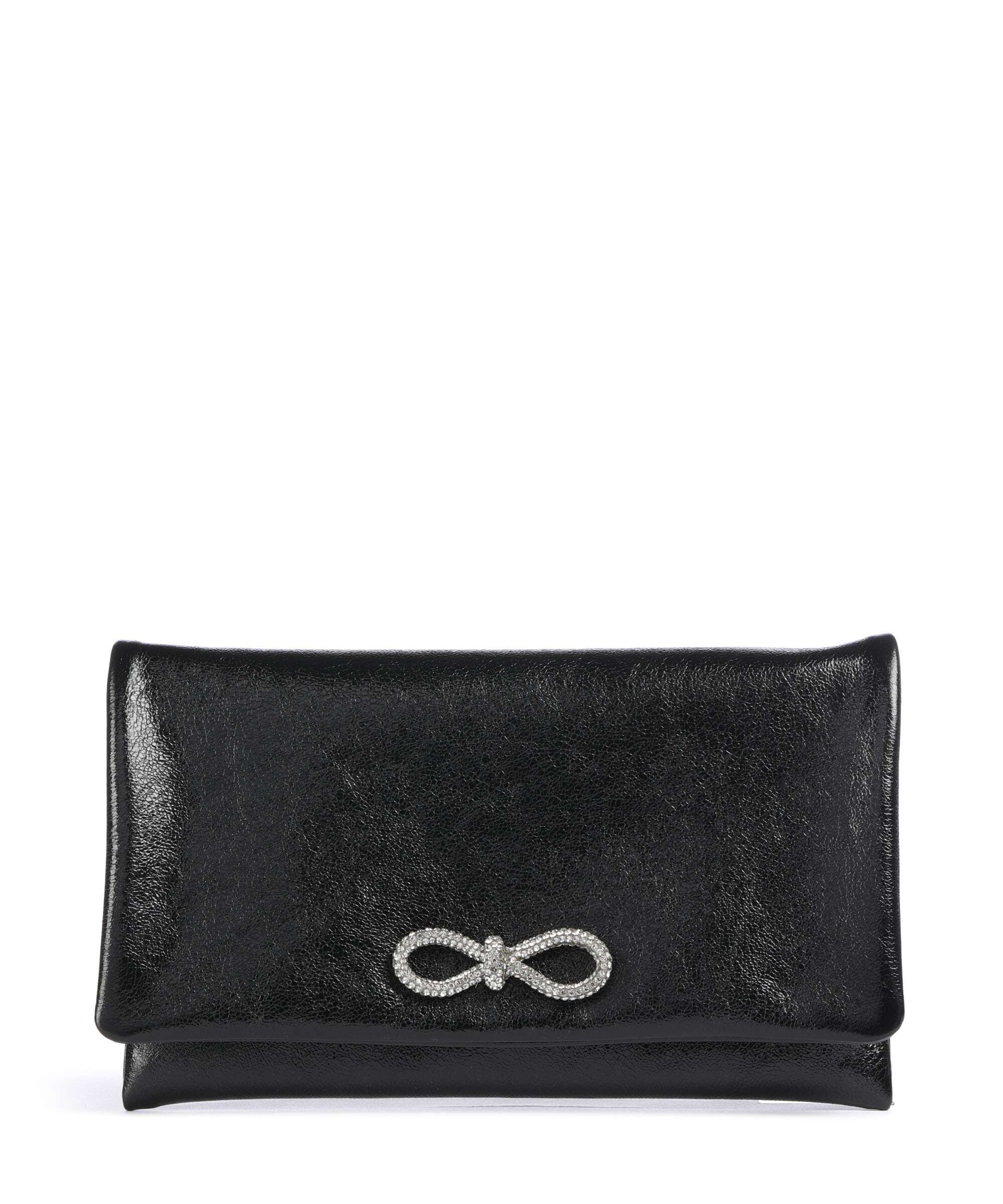 Abro Mimosa Strass Clutch tasje black/nickel