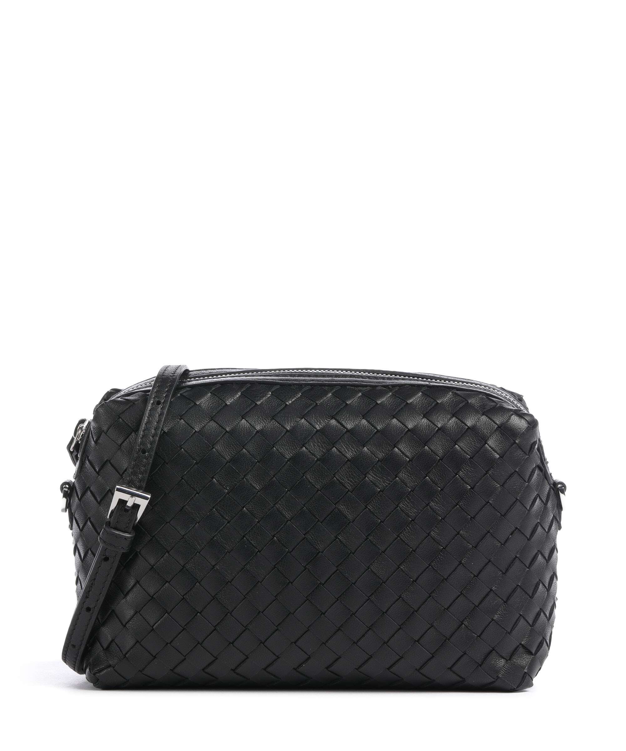 Abro Piuma Kaia Crossbody tas black/nickel