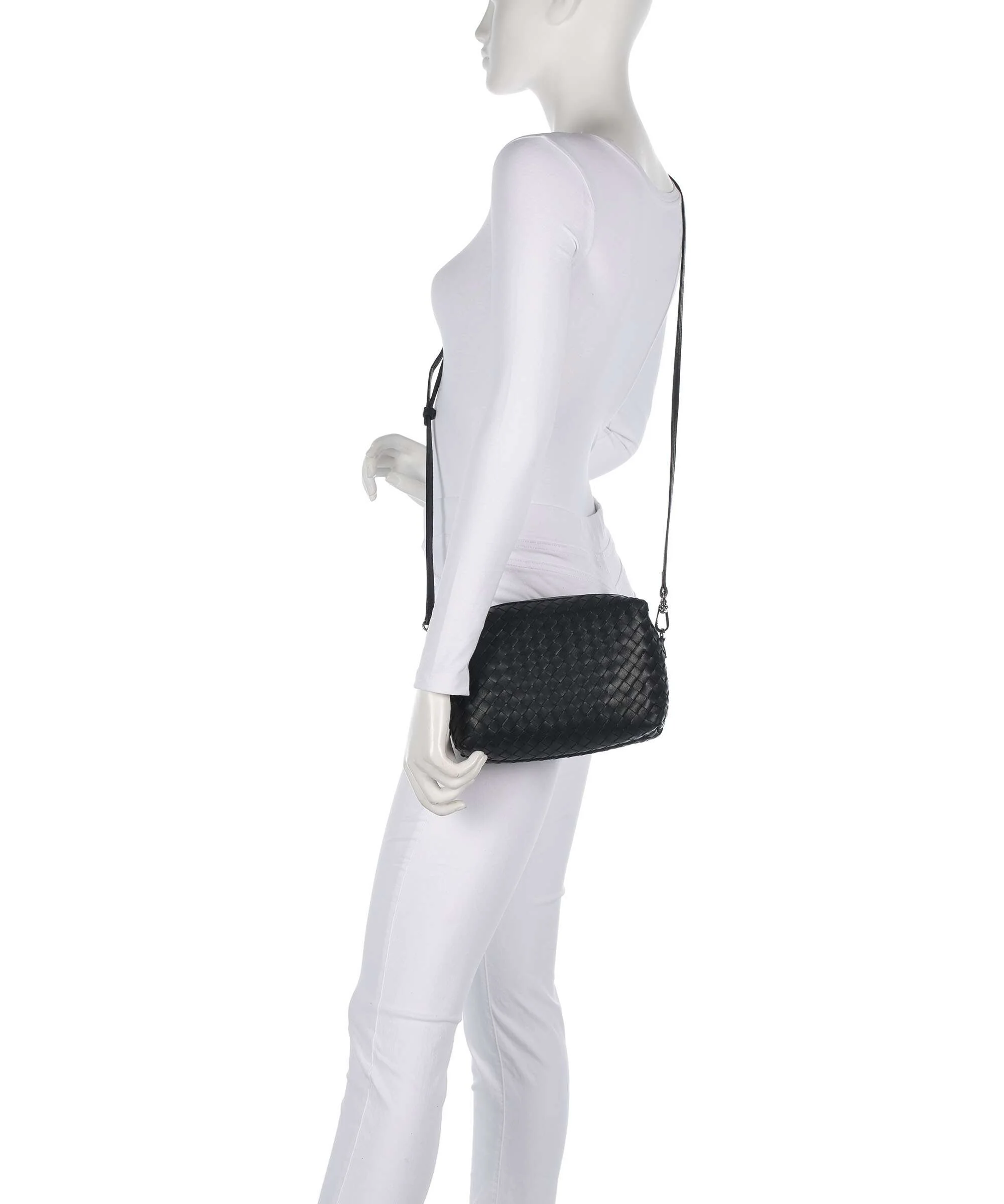 Abro Piuma Kaia Crossbody tas black/nickel - Image 3