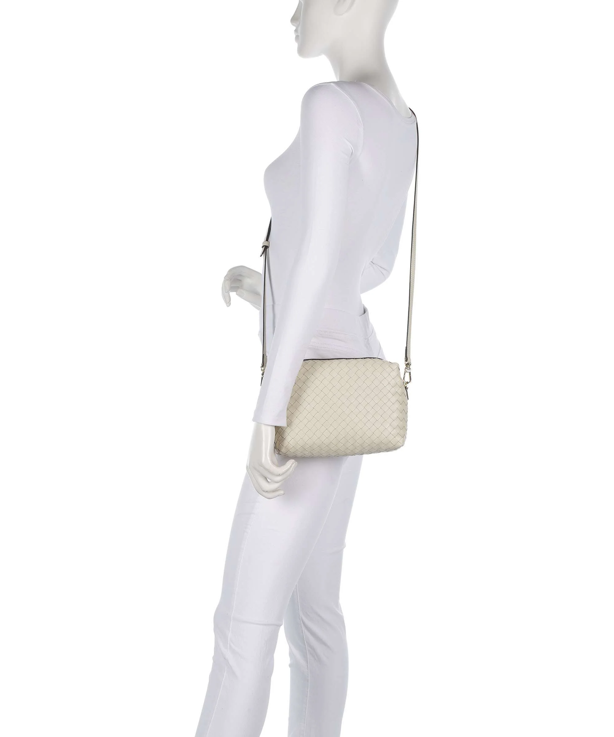 Abro Piuma Kaia Crossbody tas beige - Image 3