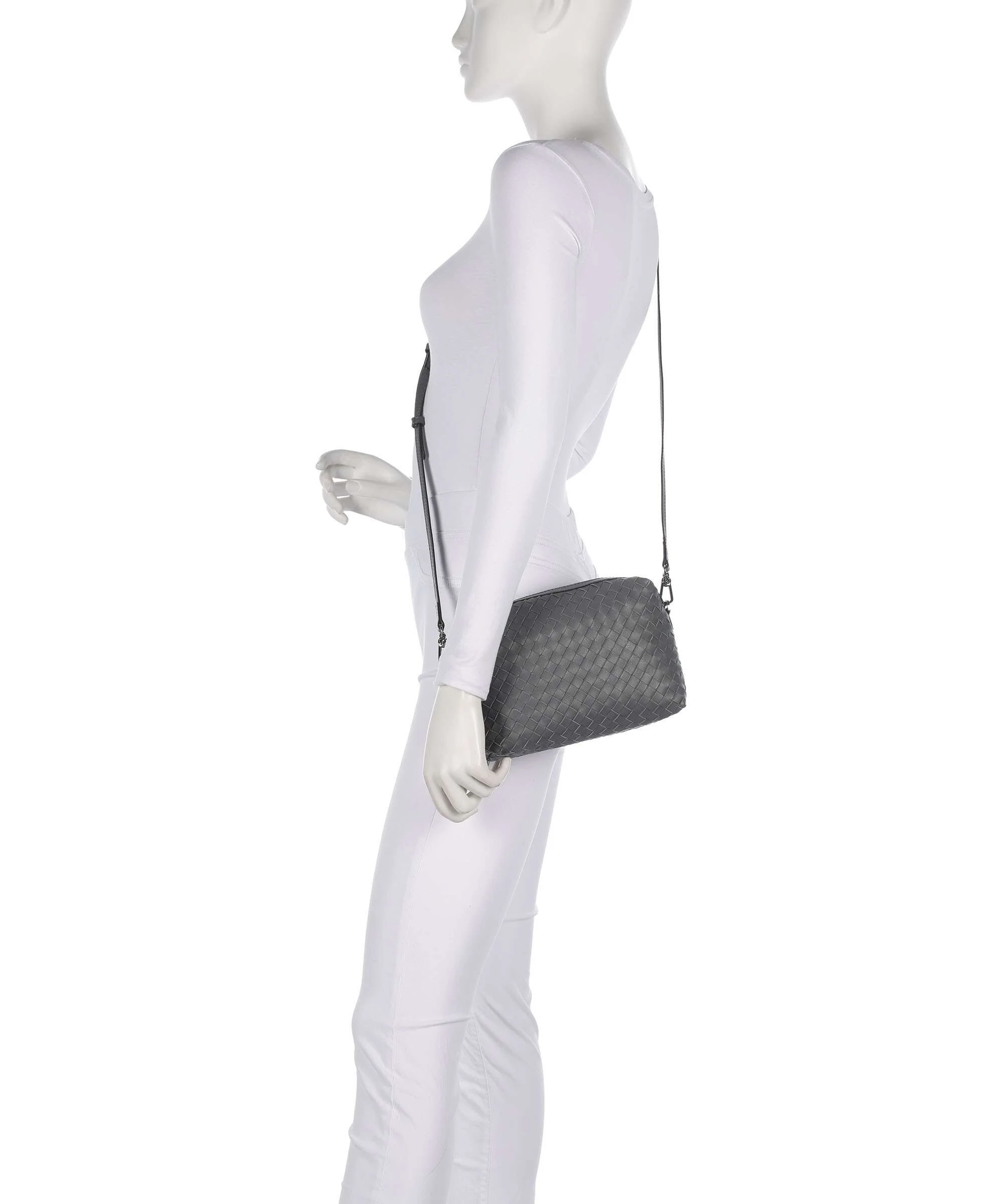 Abro Piuma Kaia Crossbody tas zinc - Image 3