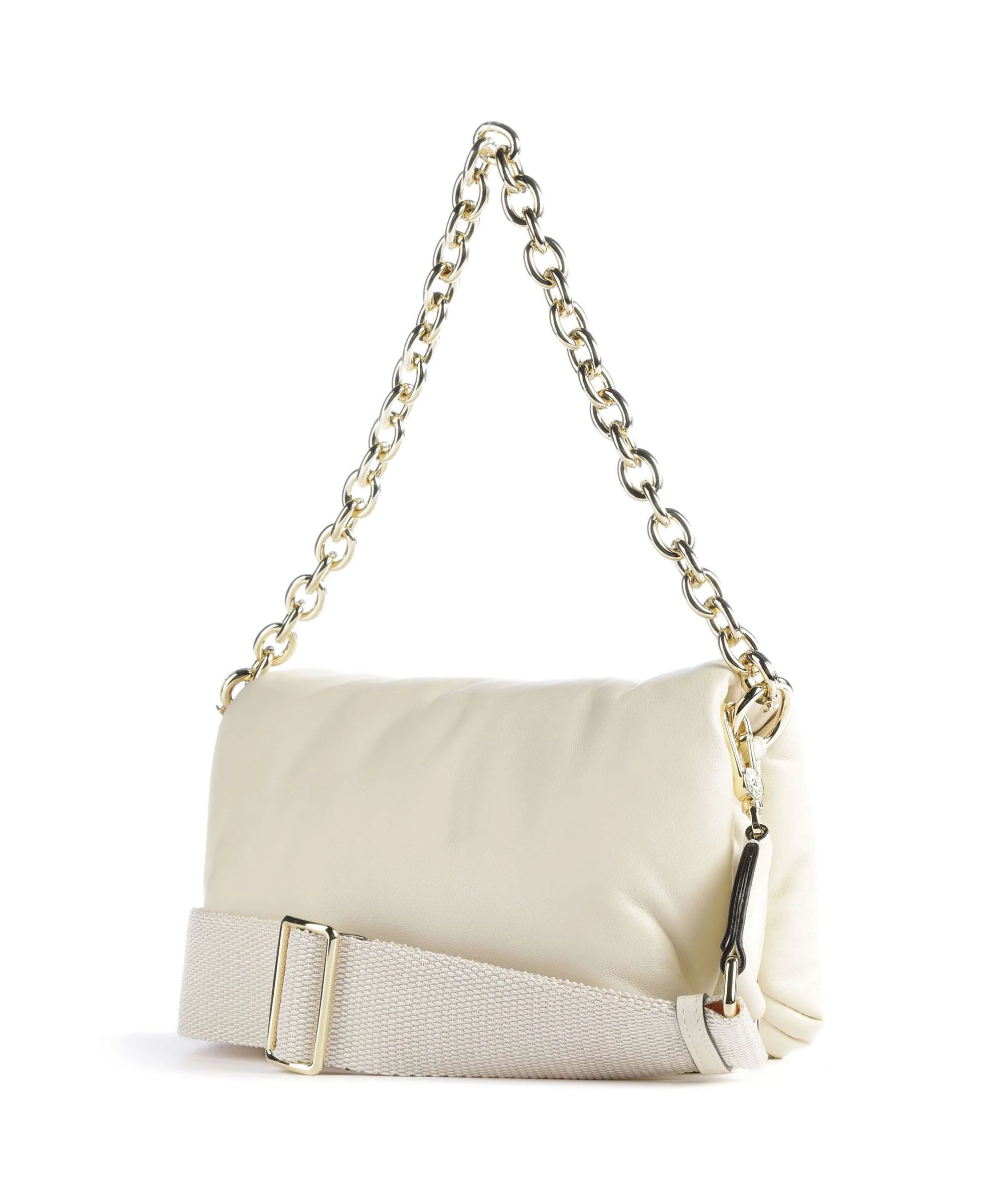 Abro Piuma Lucido Puffer Schoudertas milk - Image 2