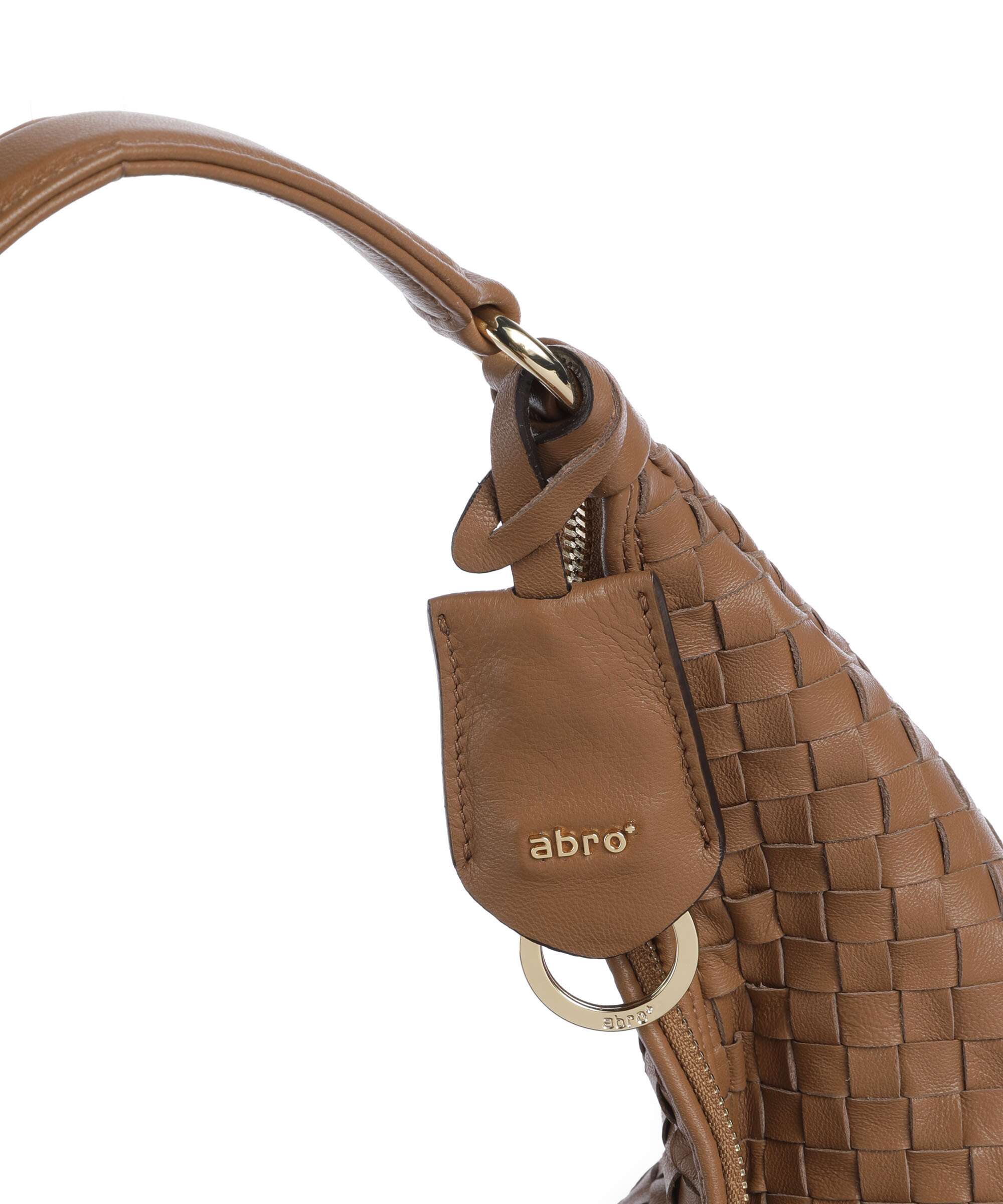 Abro Piuma Nana Hobo tas caramel/cognac - Image 4