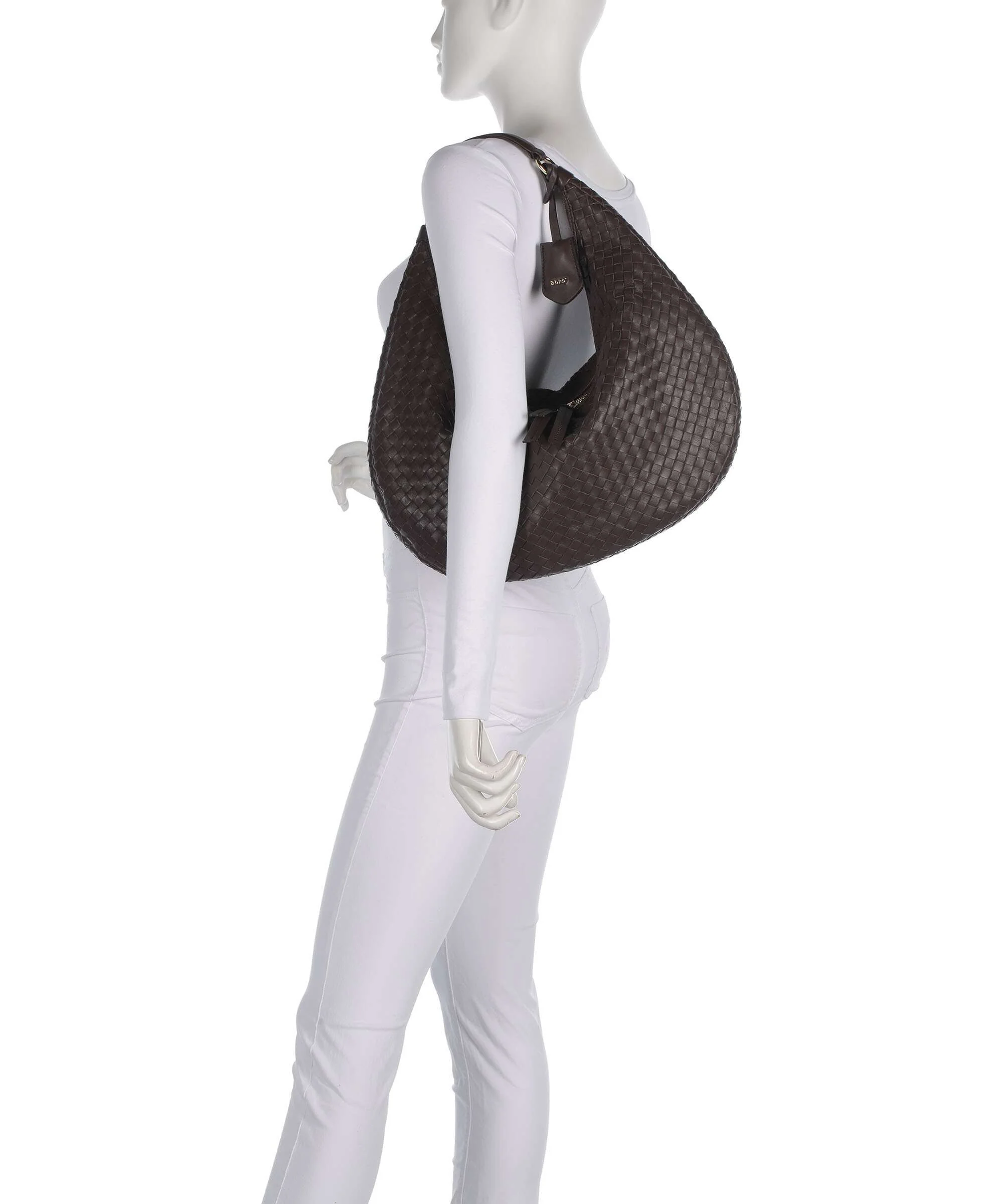 Abro Piuma Nana Hobo tas wood - Image 3