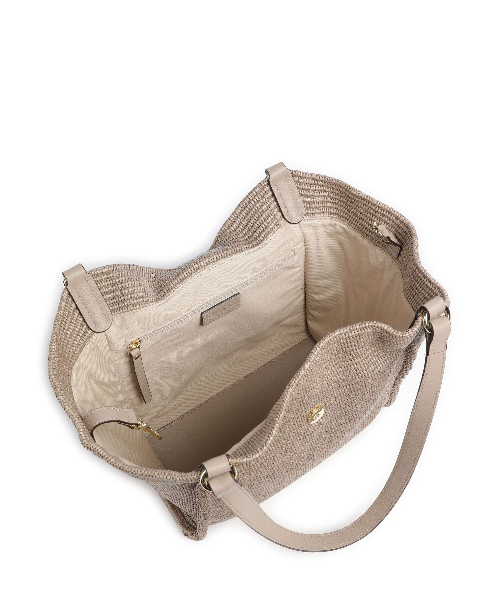 Abro Raffia Classica Temi Boodschappentas siena - Image 6