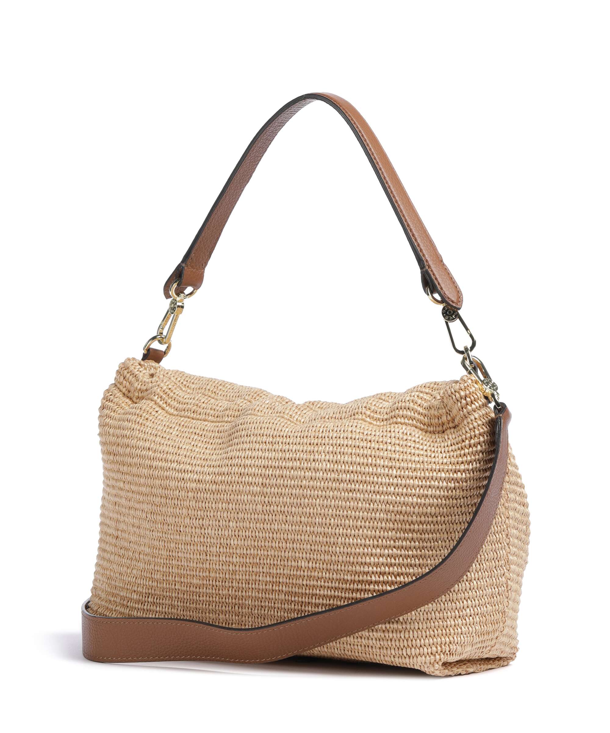 Abro Raffia Classica Temi Large Schoudertas natural - Image 2