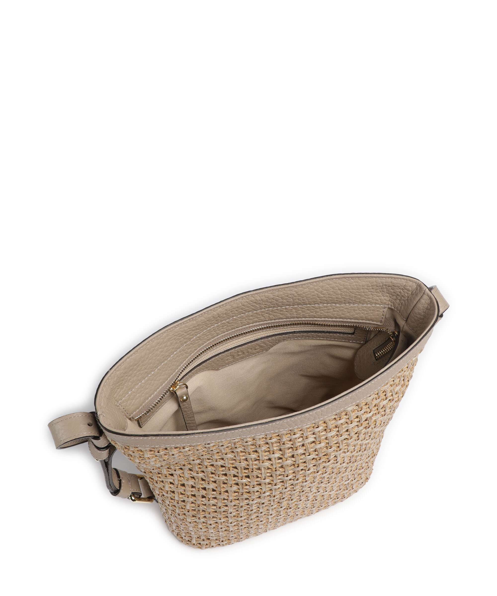 Abro Raffia Cordino Cosmo Crossbody tas siena - Image 6