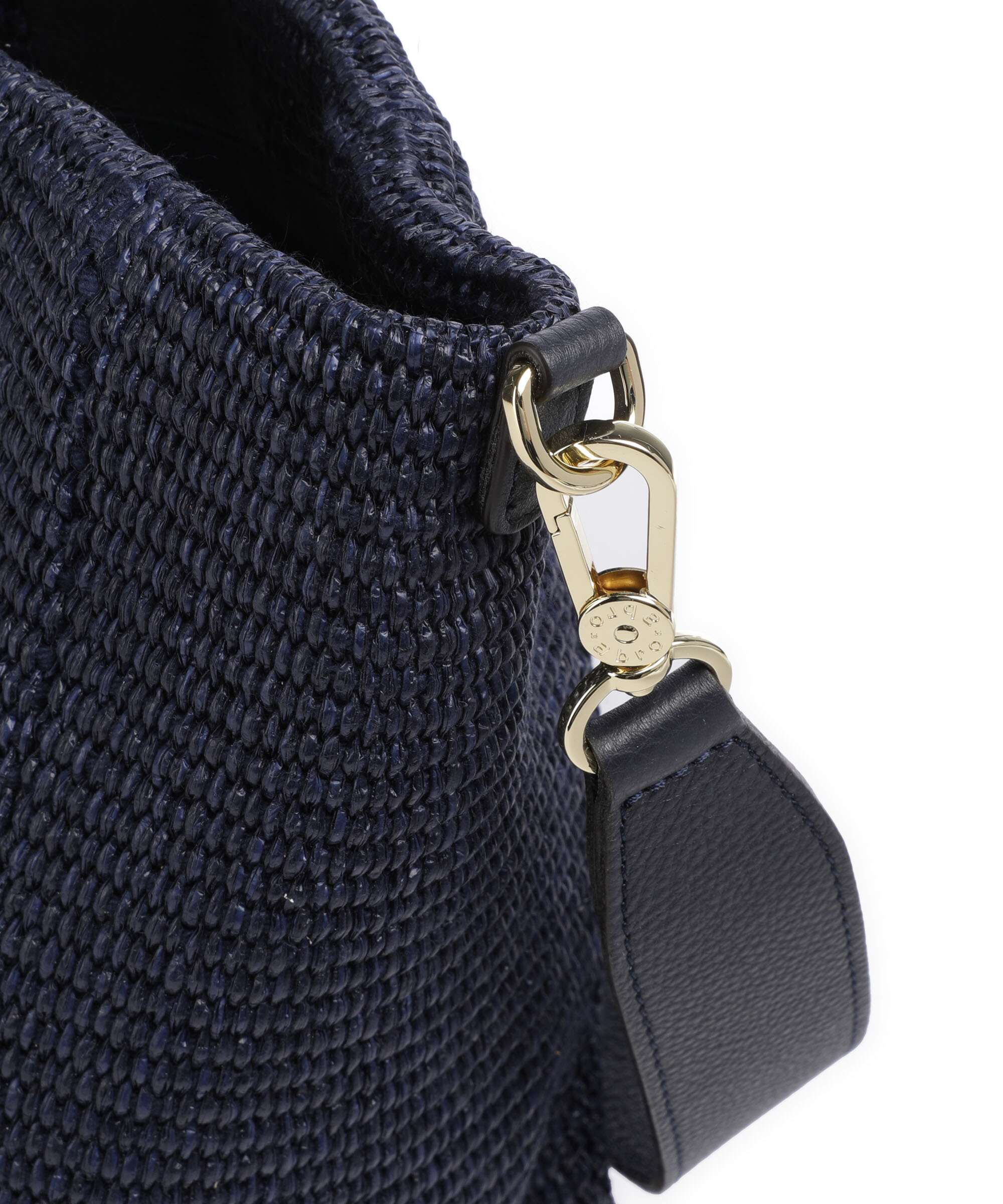 Abro Raffia Kaia Boodschappentas navy - Image 4