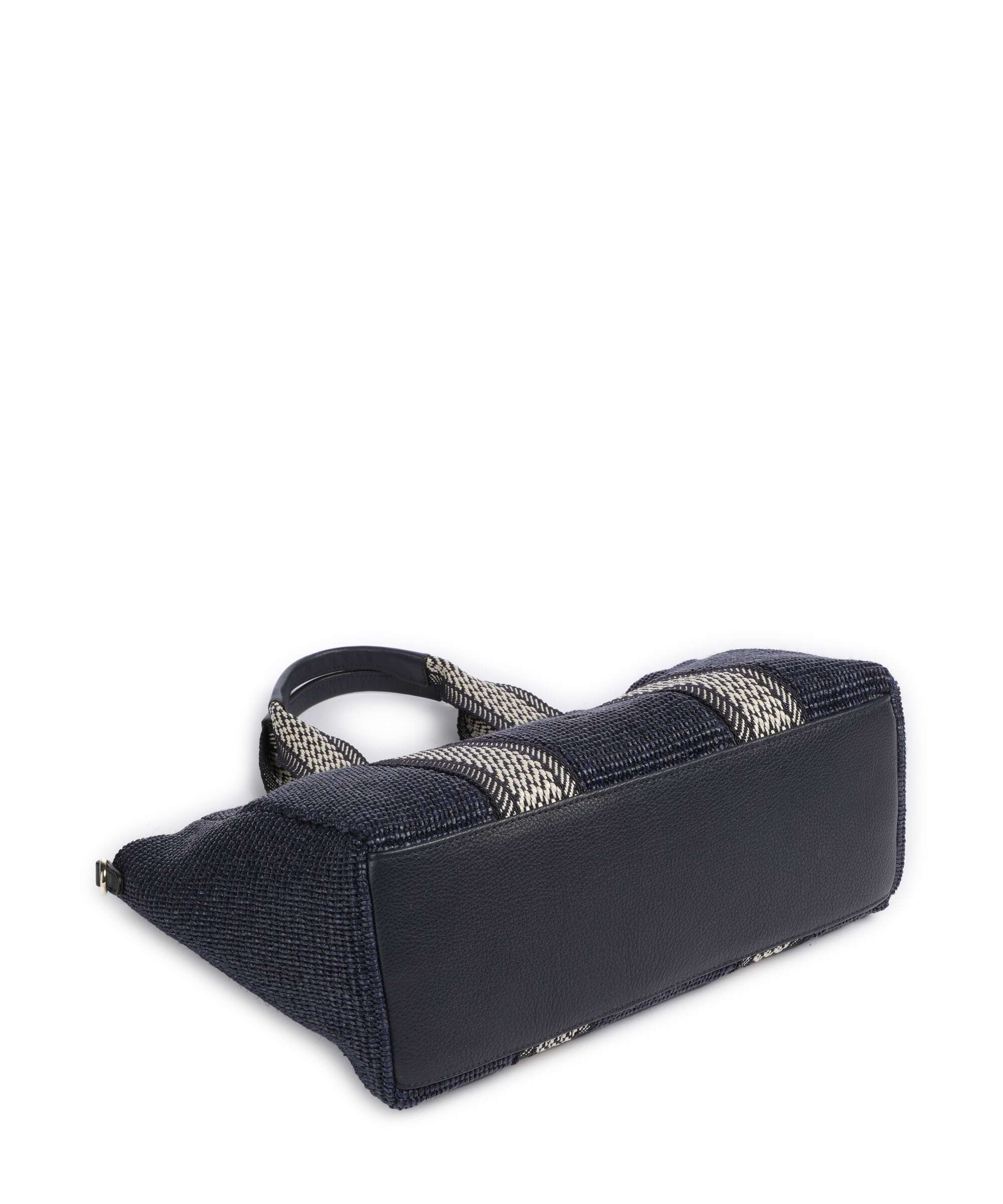 Abro Raffia Kaia Boodschappentas navy - Image 5