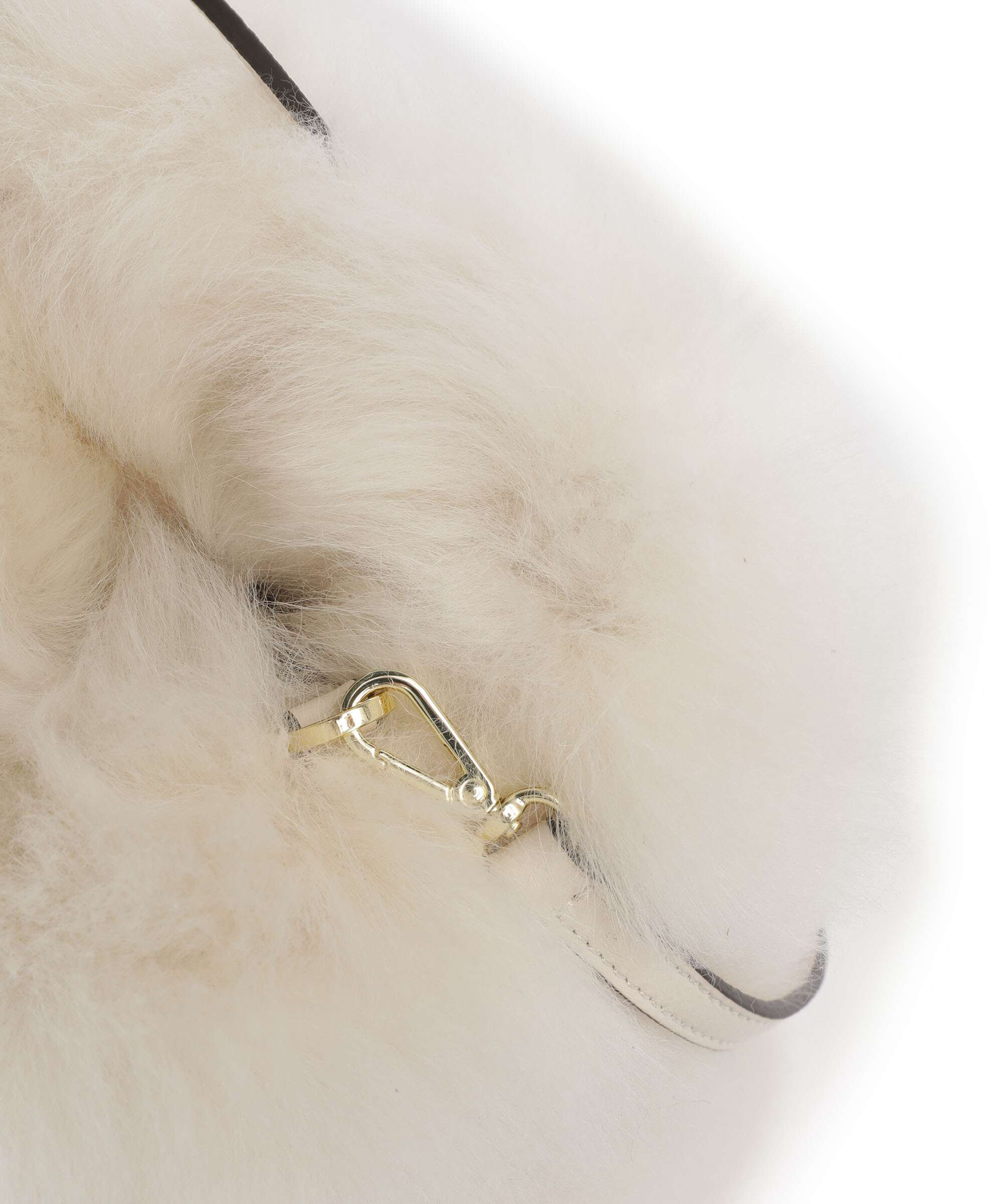 Abro Shearling Noelle Handtas beige - Image 4