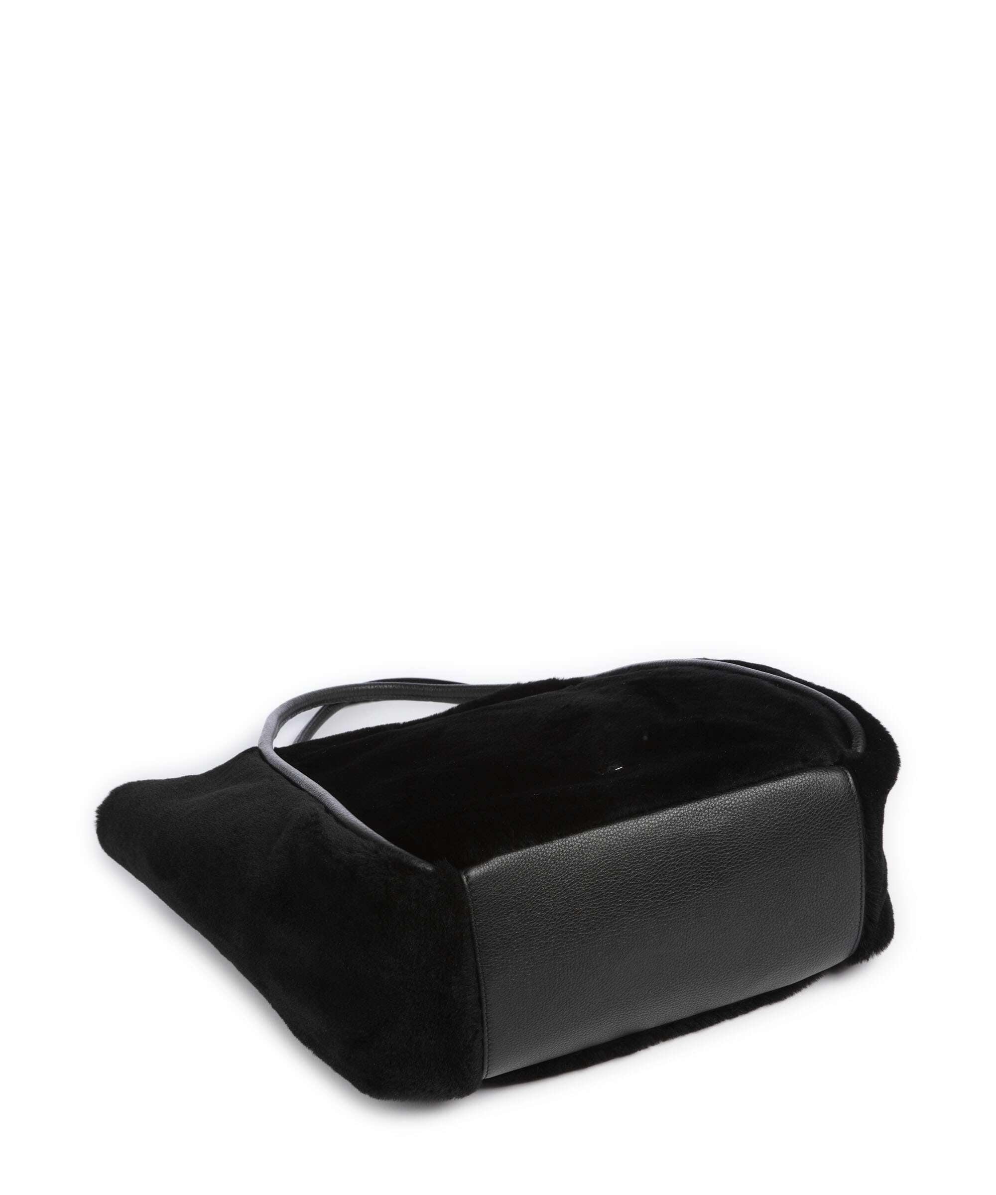 Abro Shearling Willow Boodschappentas black/nickel - Image 4