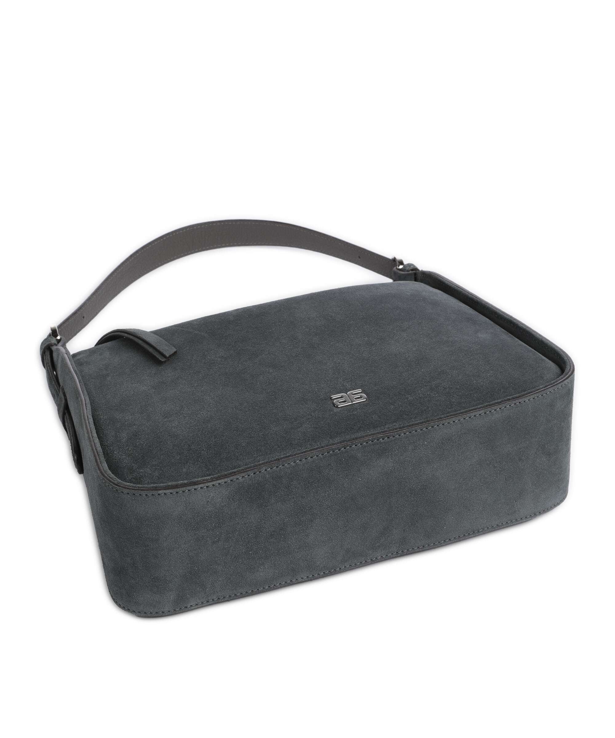 Abro Suede Best Friend Hobo tas grey - Image 5