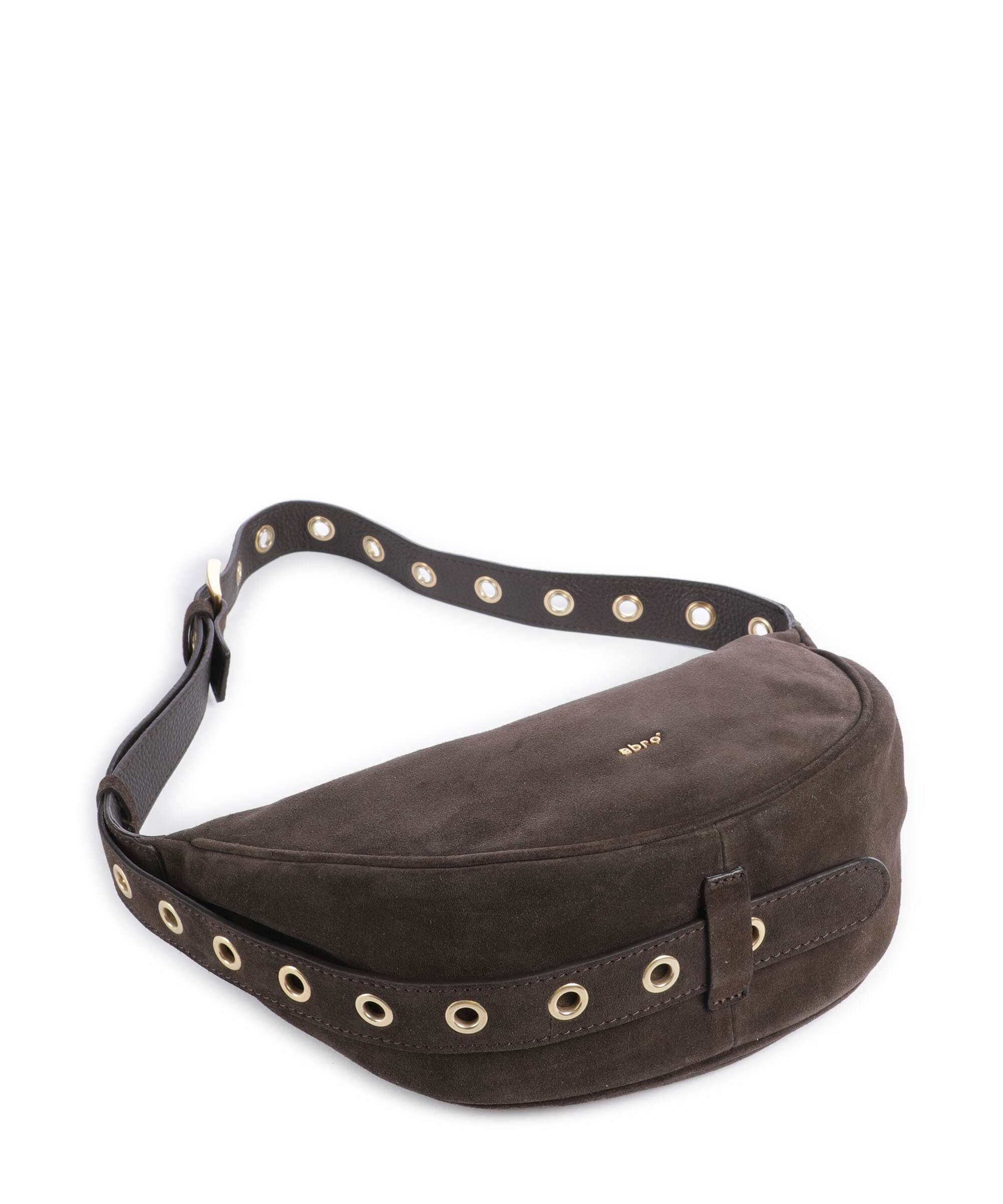 Abro Suede By My Side Small Schoudertas dark brown - Image 5