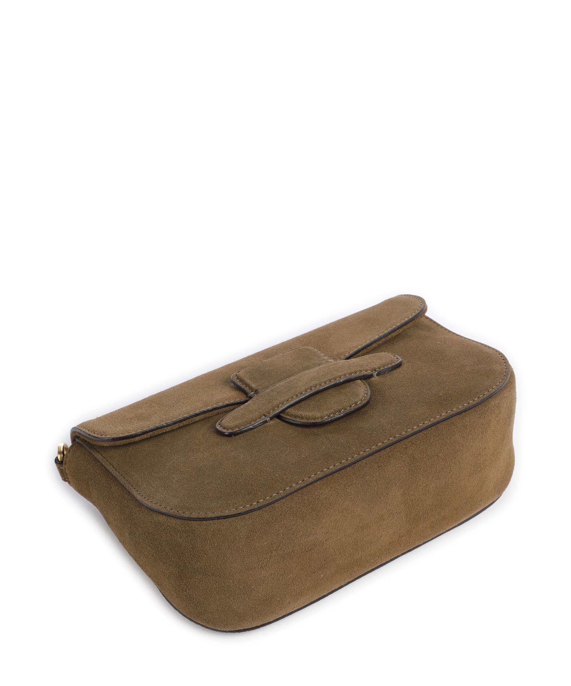 Abro Suede Camilla Schoudertas military - Image 6