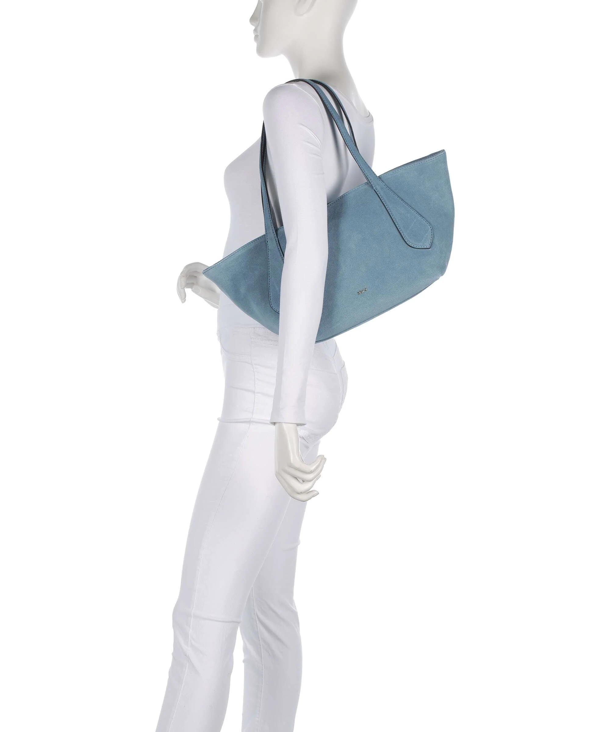 Abro Suede Carina Boodschappentas sapphire - Image 3