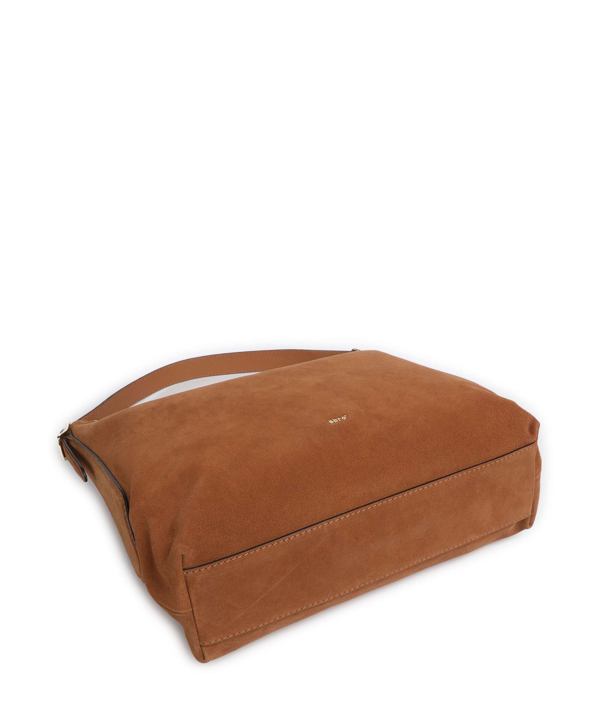 Abro Suede Carina Hobo tas cuoio - Image 5