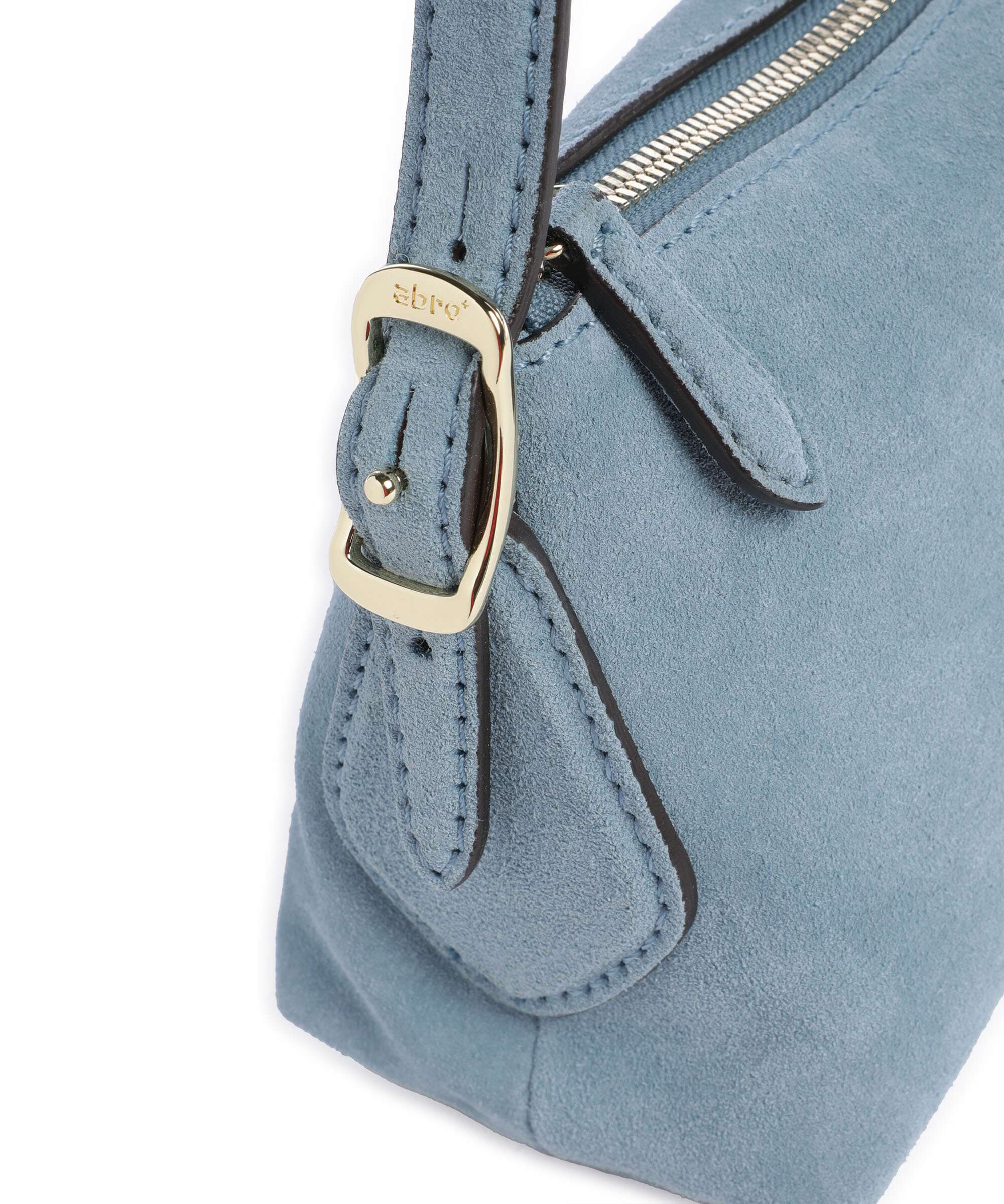 Abro Suede Carina Schoudertas sapphire - Image 4