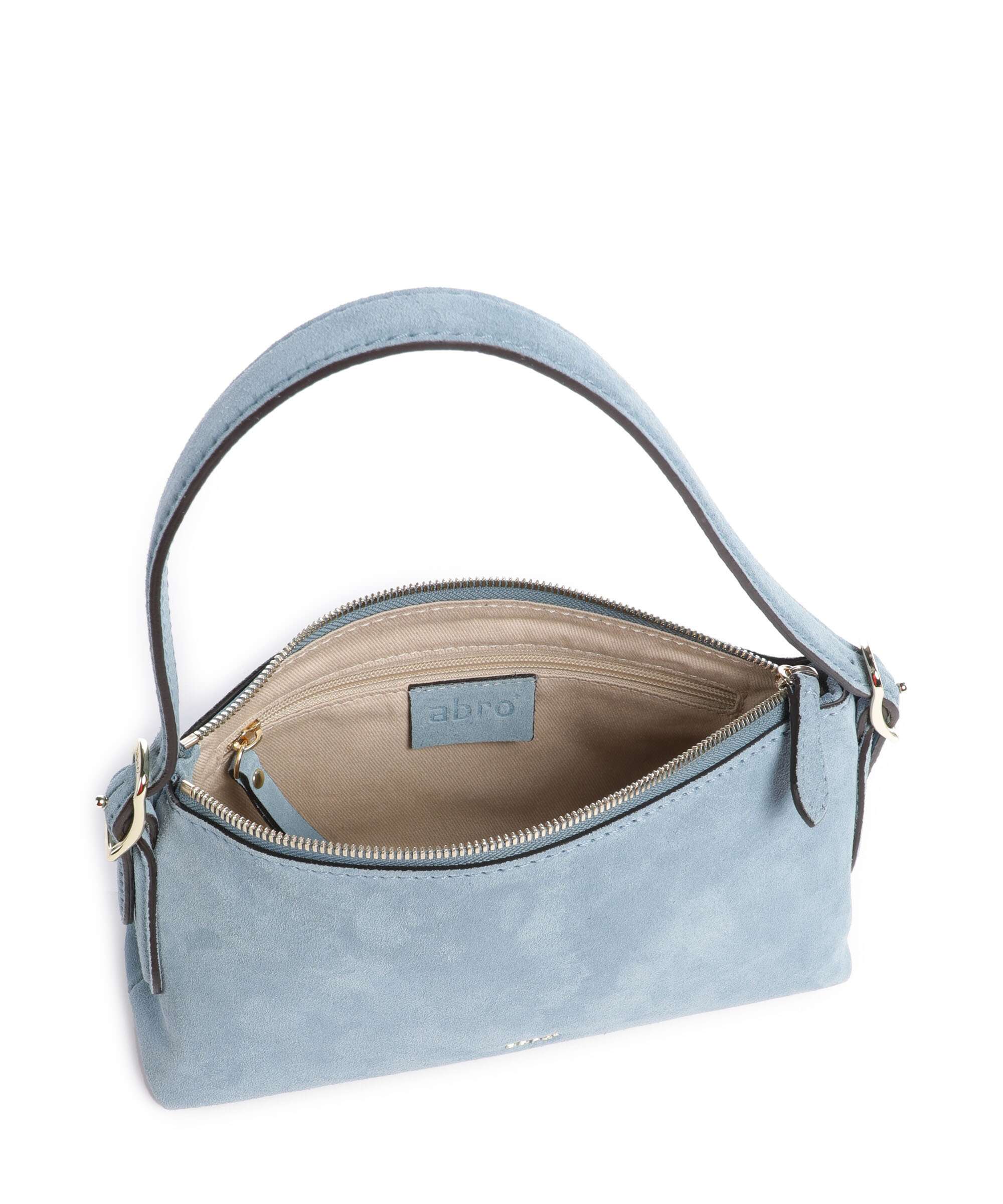 Abro Suede Carina Schoudertas sapphire - Image 6