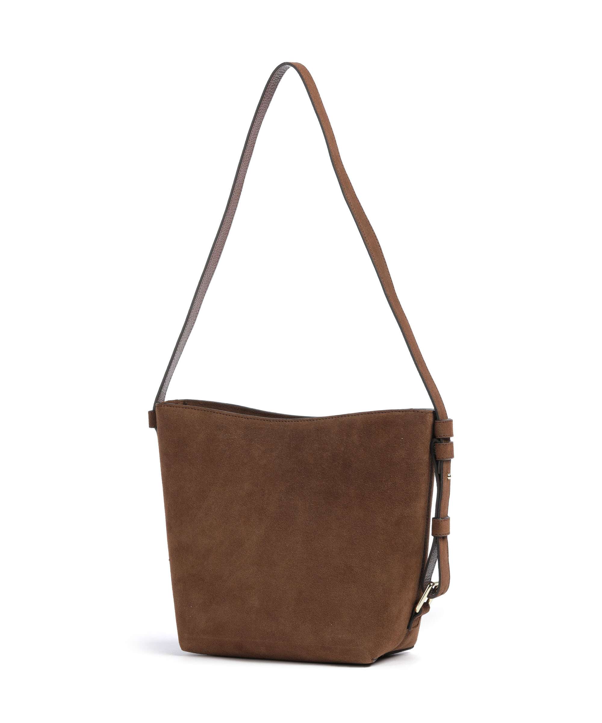 Abro Suede Cosmo Crossbody tas wood - Image 4