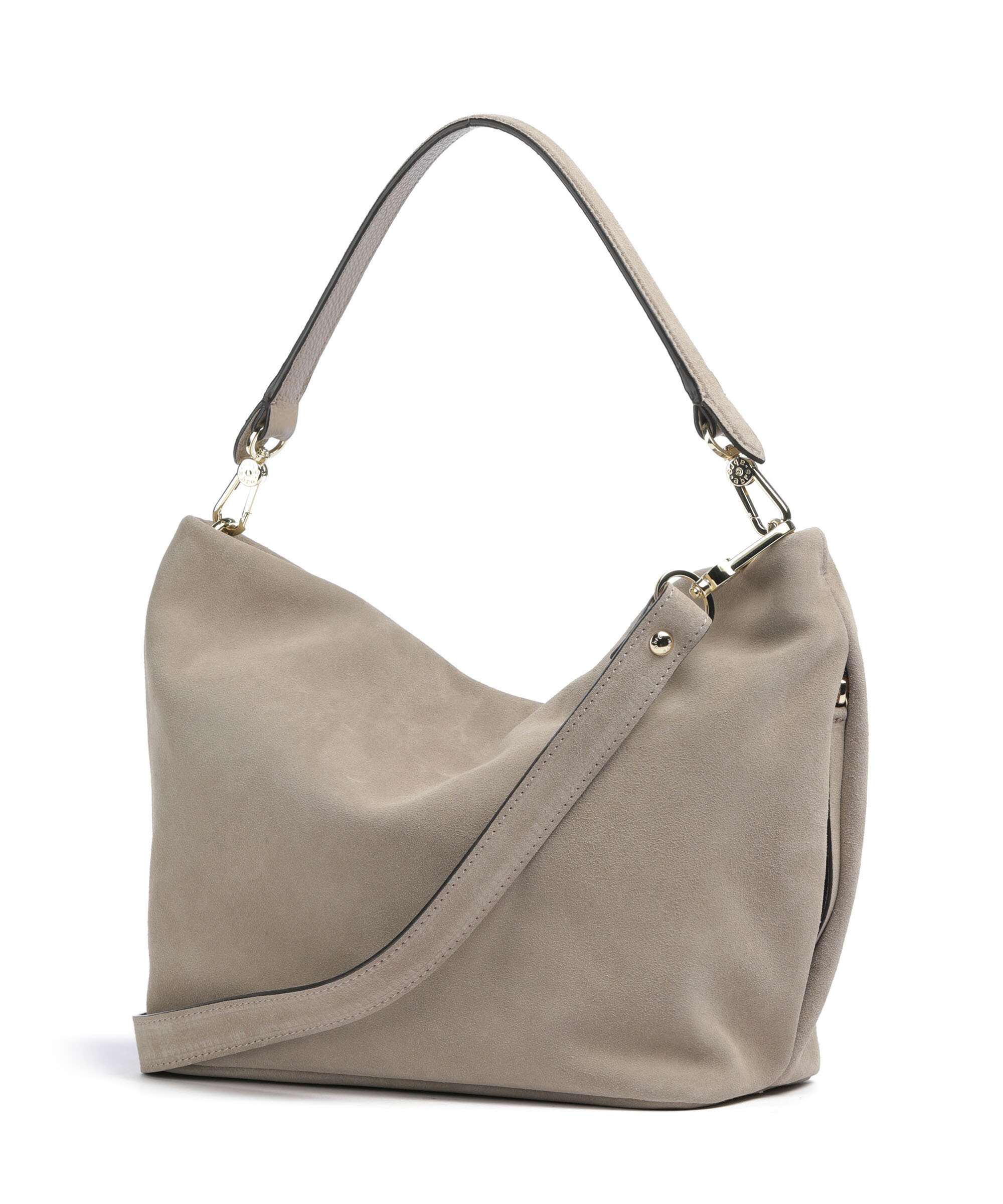 Abro Suede Ebony Hobo tas siena - Image 2