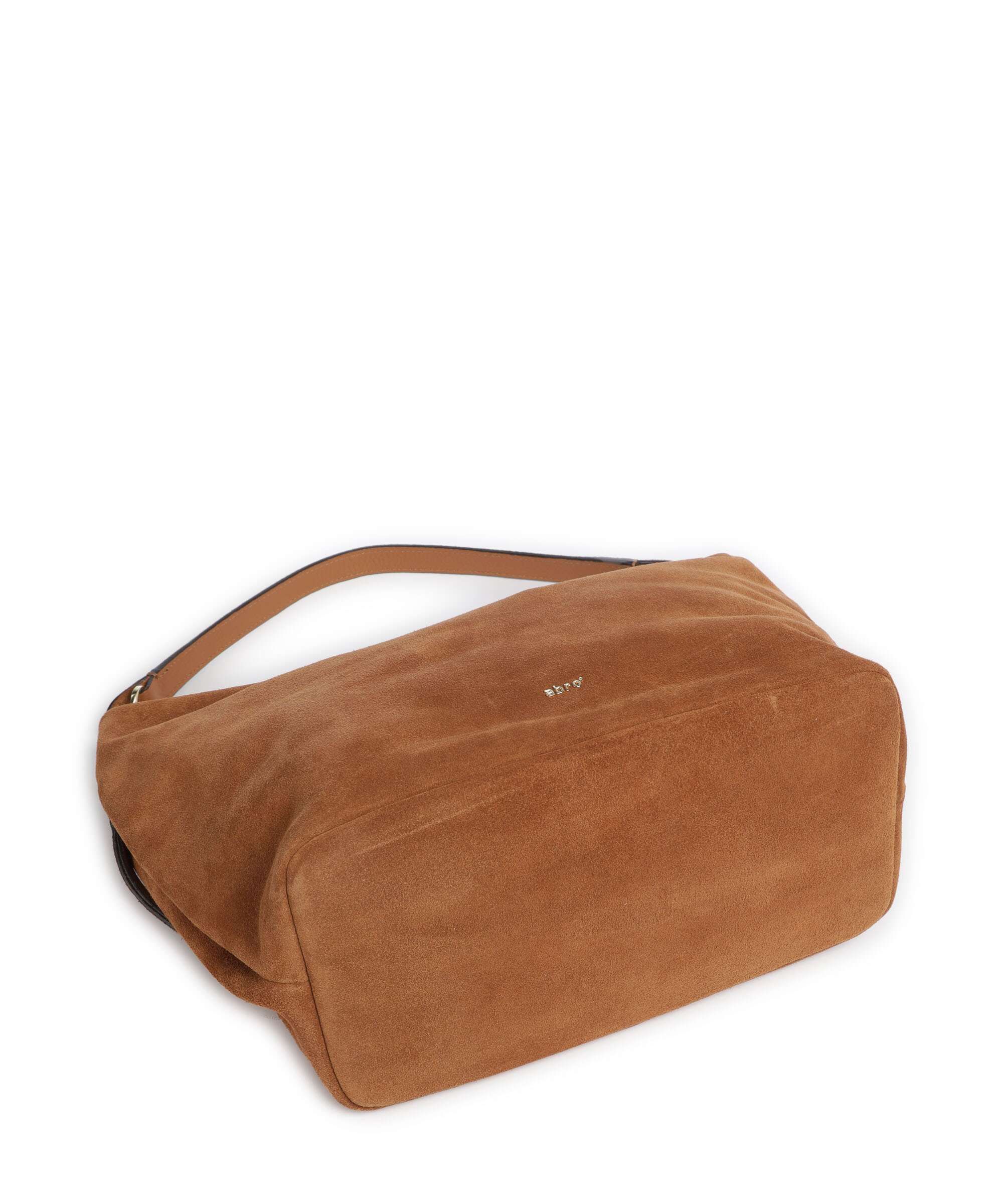 Abro Suede Ebony Hobo tas cuoio - Image 5