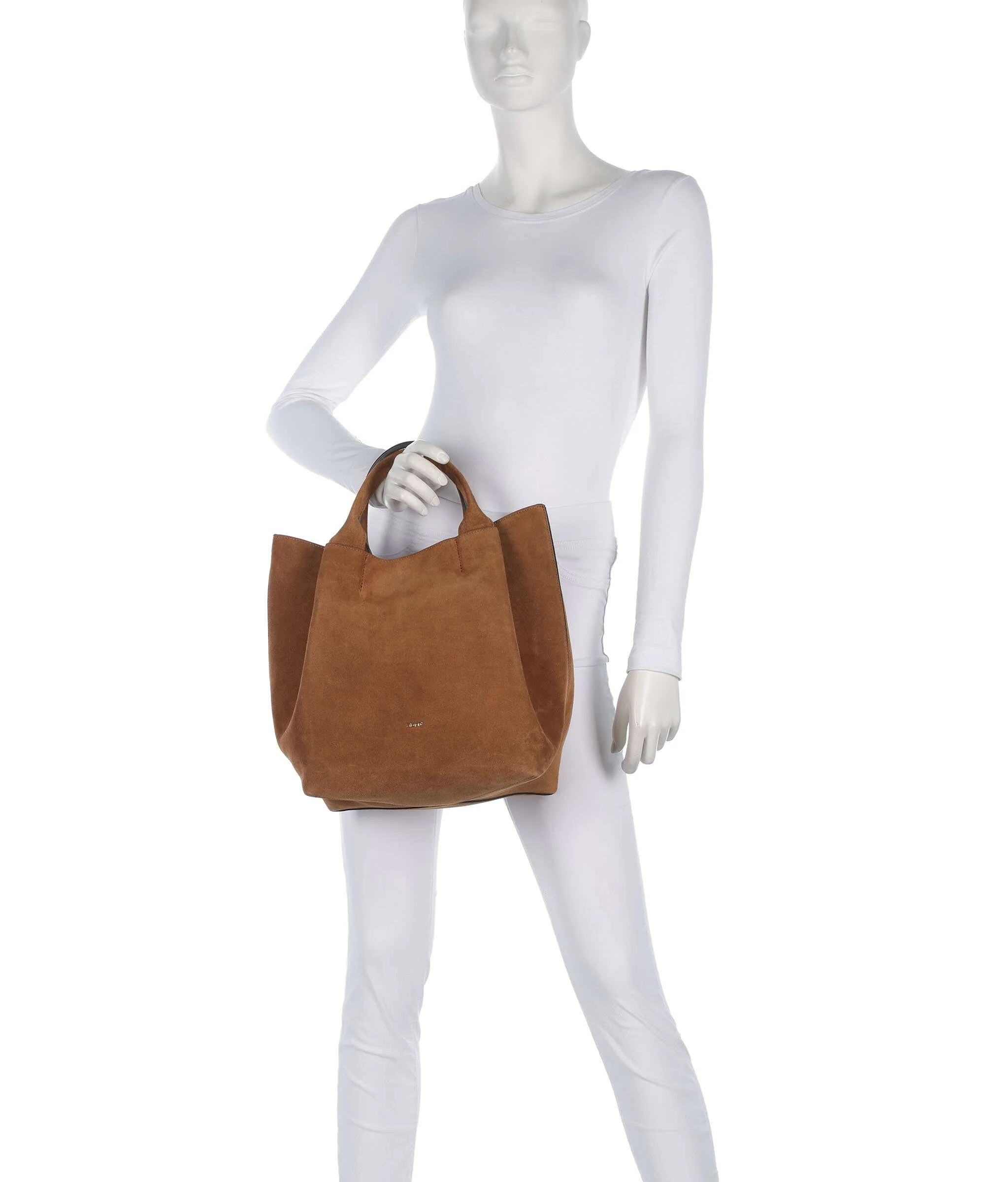 Abro Suede Essential Medium Handtas cuoio - Image 3