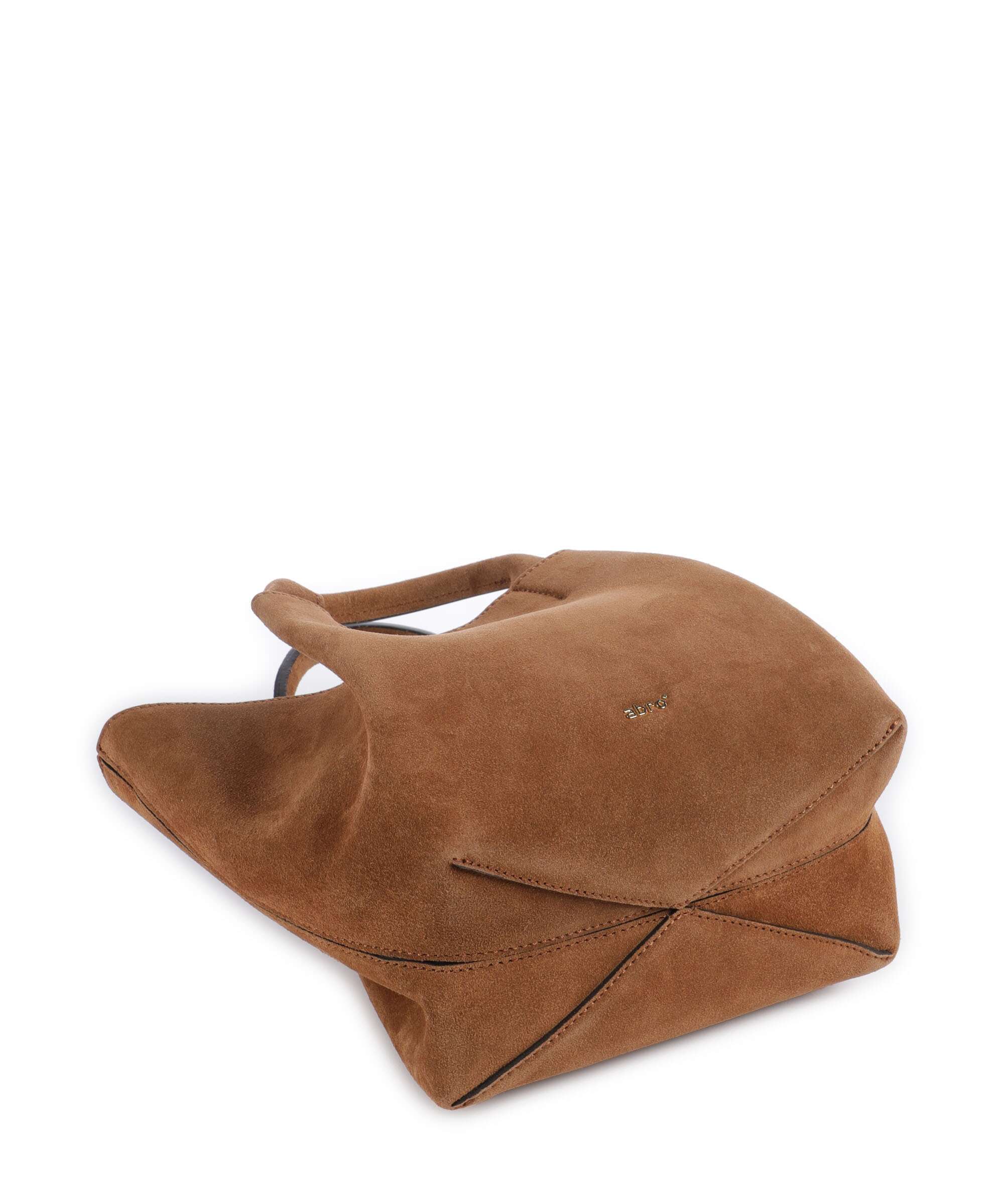 Abro Suede Essential Small Handtas cuoio - Image 5