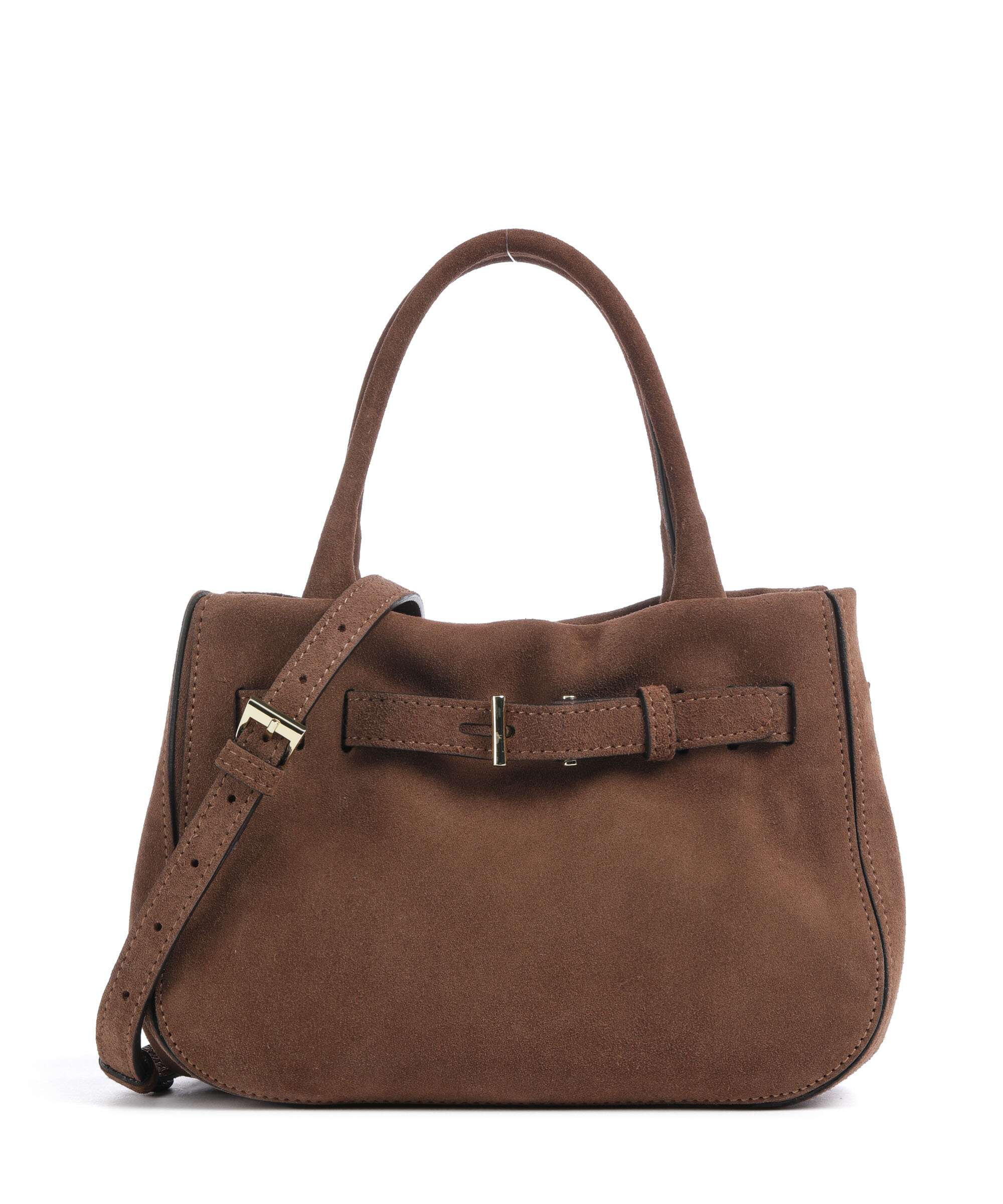 Abro Suede Jill Handtas wood