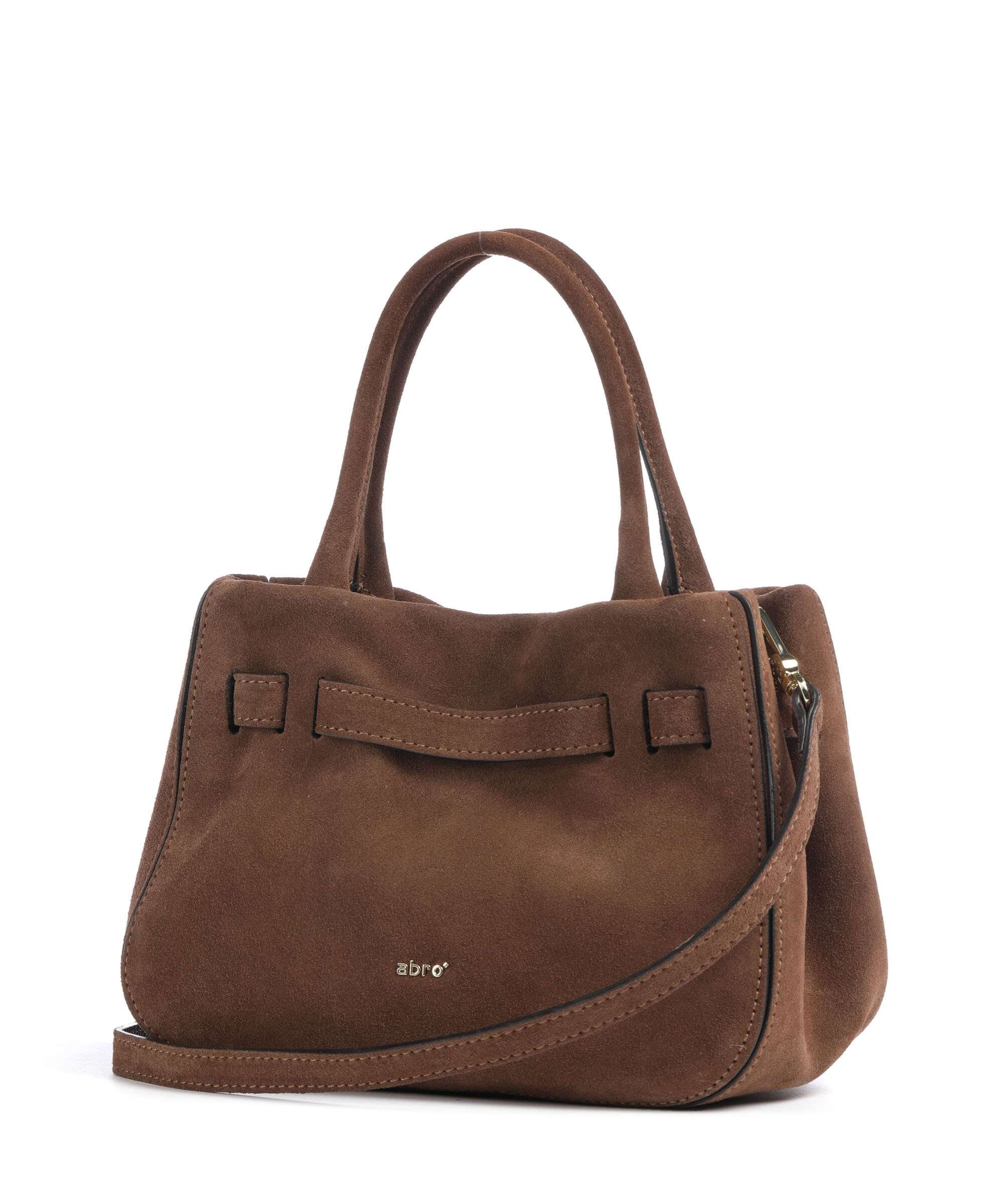 Abro Suede Jill Handtas wood - Image 2