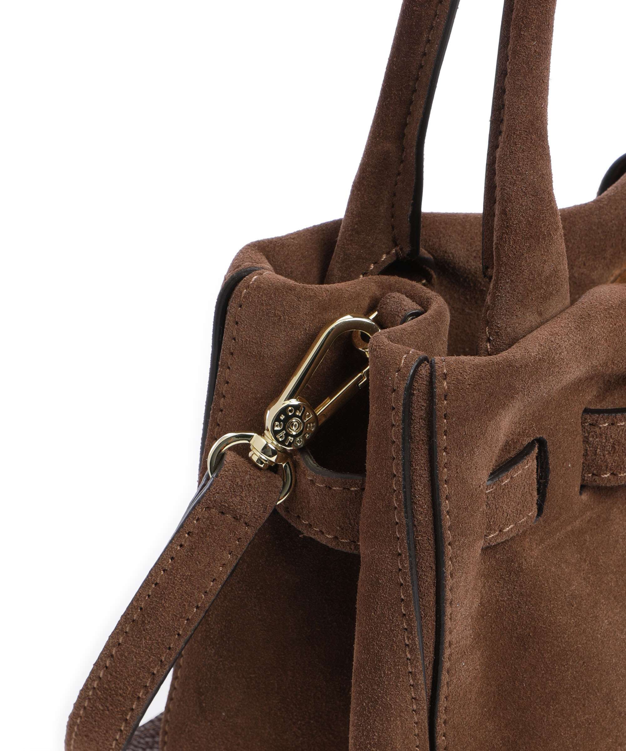 Abro Suede Jill Handtas wood - Image 4