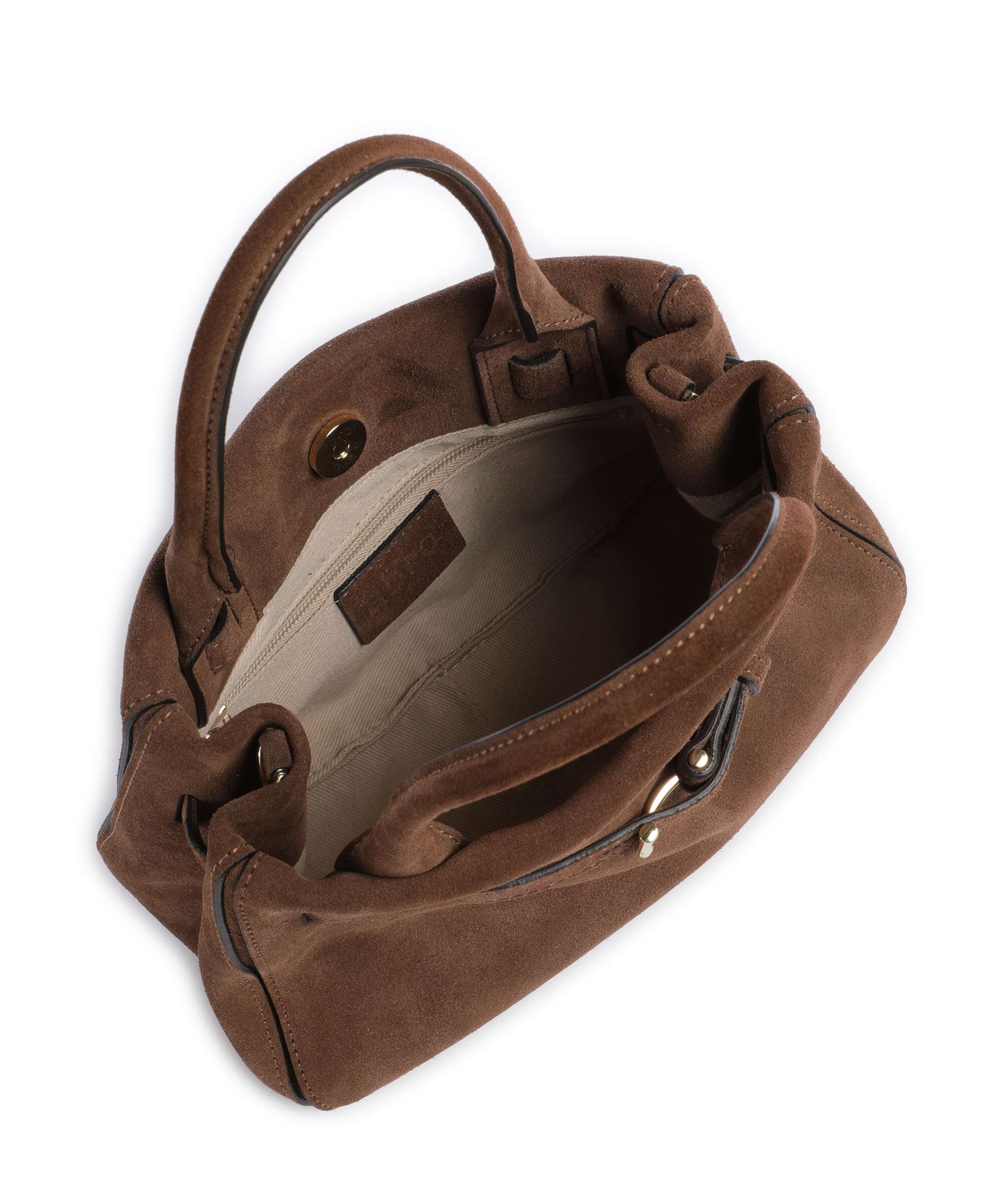 Abro Suede Jill Handtas wood - Image 6